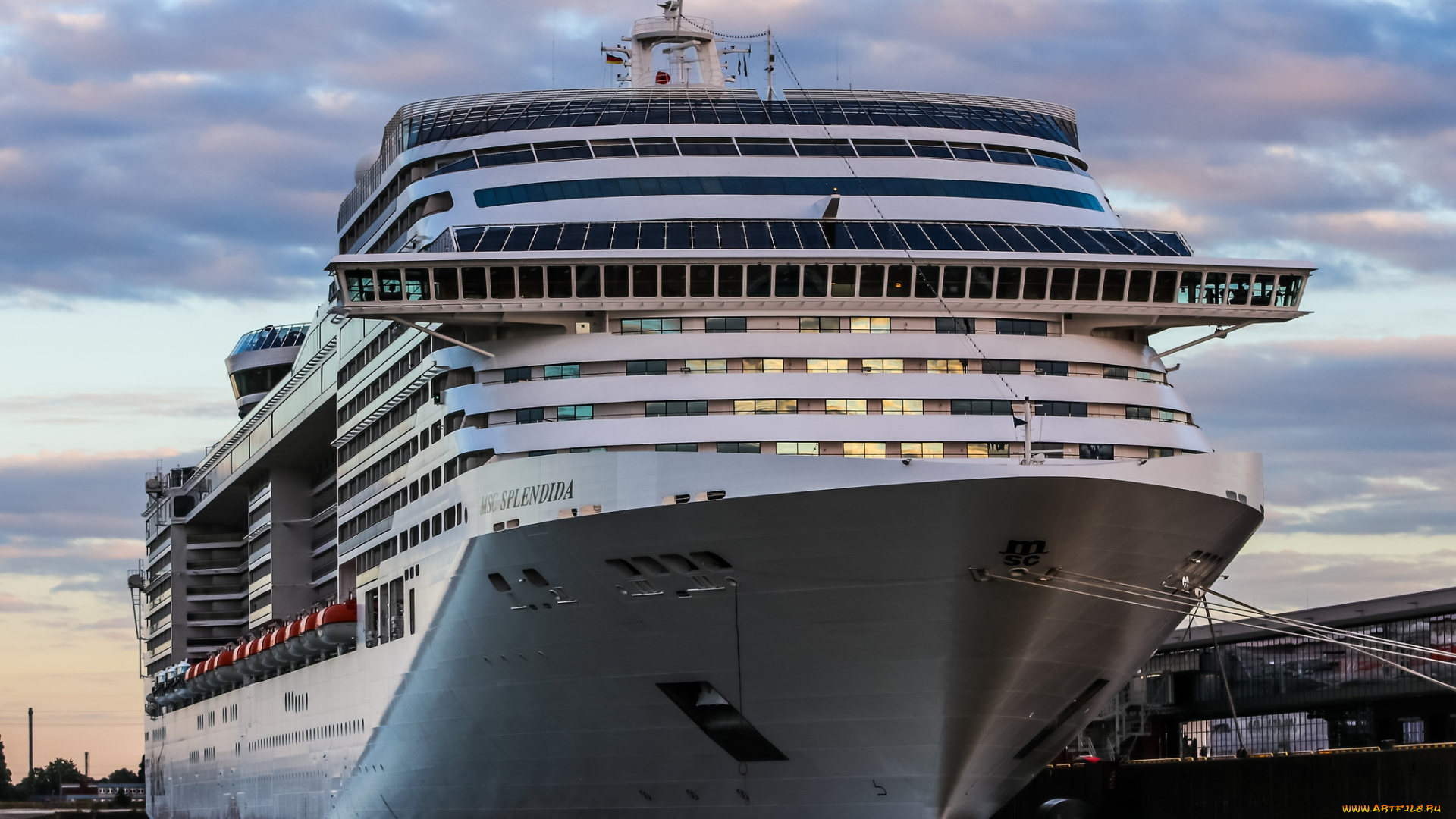 msc, splendida, in, hamburg, корабли, лайнеры, лайнер, круиз