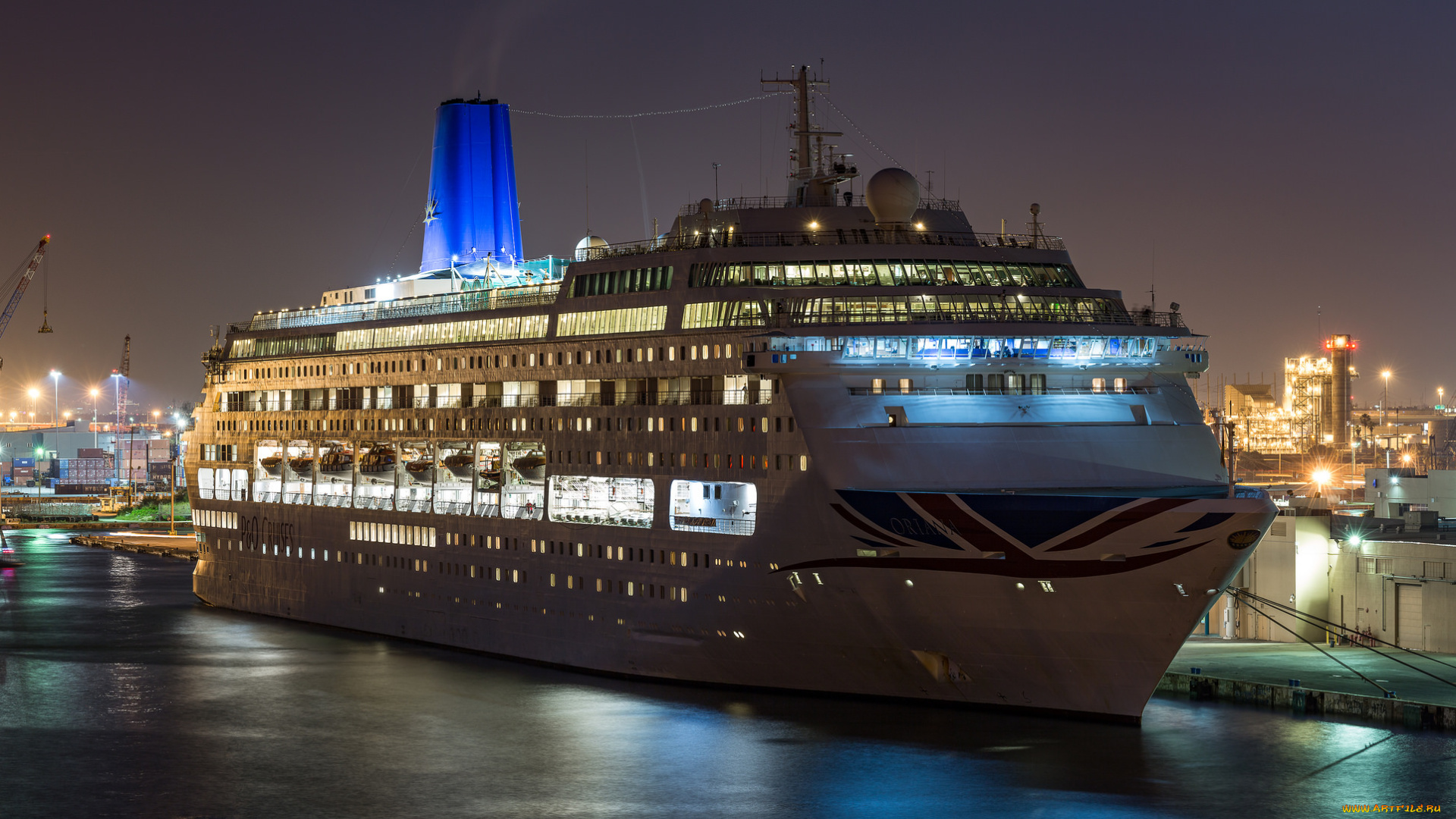 p&o`s, oriana, корабли, лайнеры, круиз, лайнер
