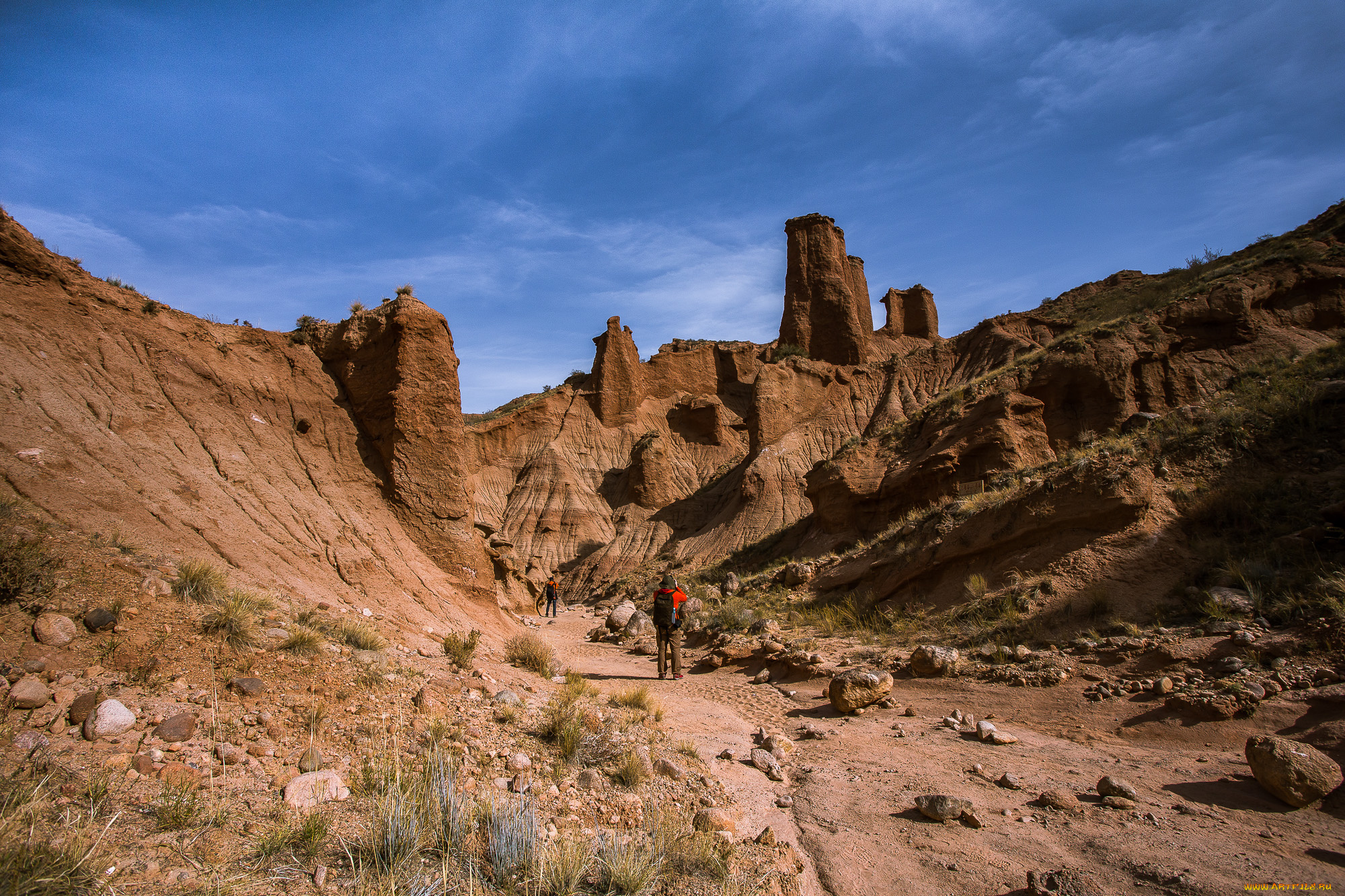 природа, горы, пейзаж, гранд-каньон, wensu, синьцзян