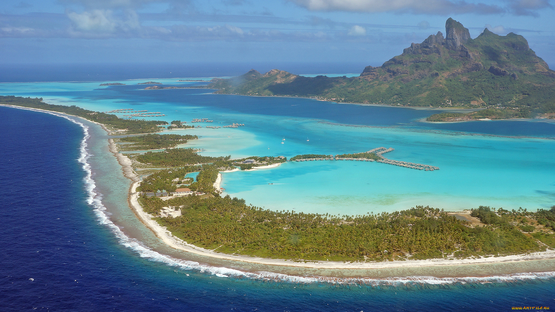 bora, bora, природа, тропики, простор