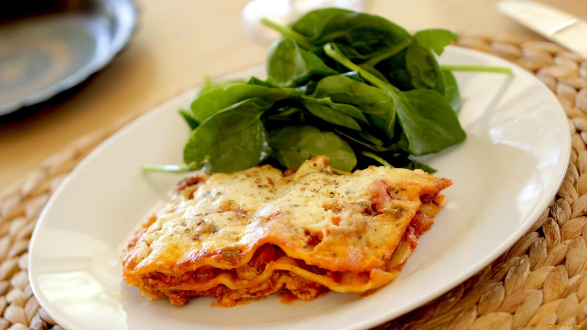 еда, вторые, блюда, лазанья