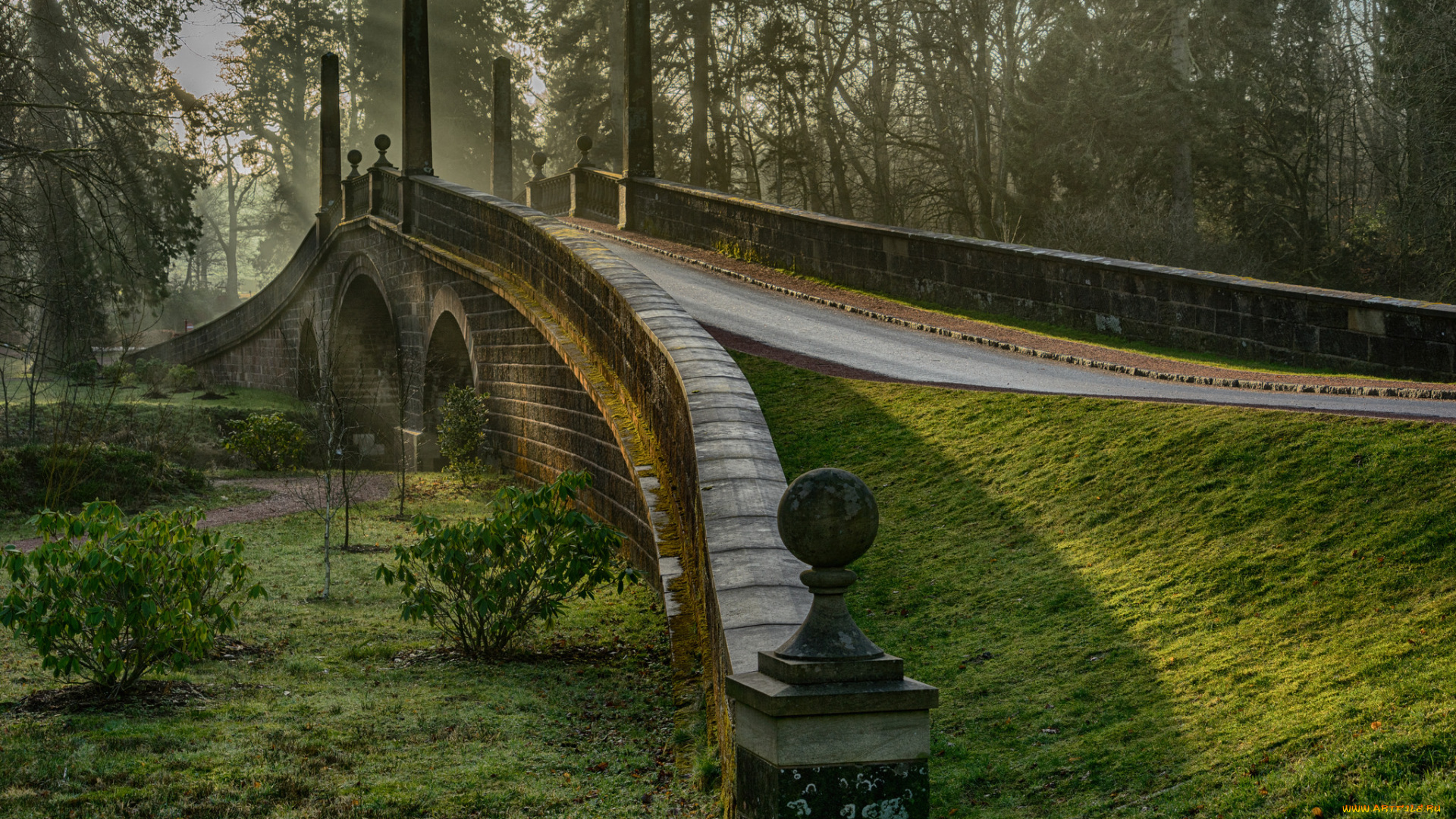 природа, дороги, простор