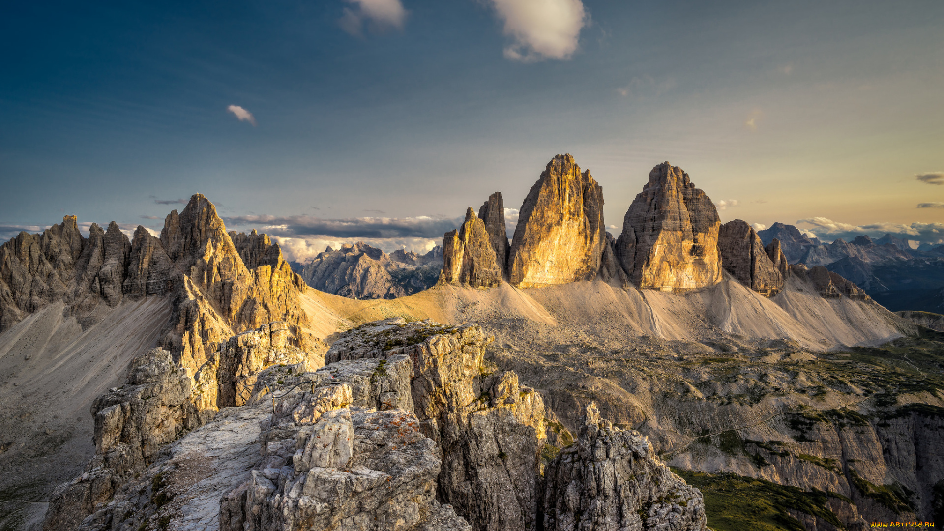 природа, горы, простор