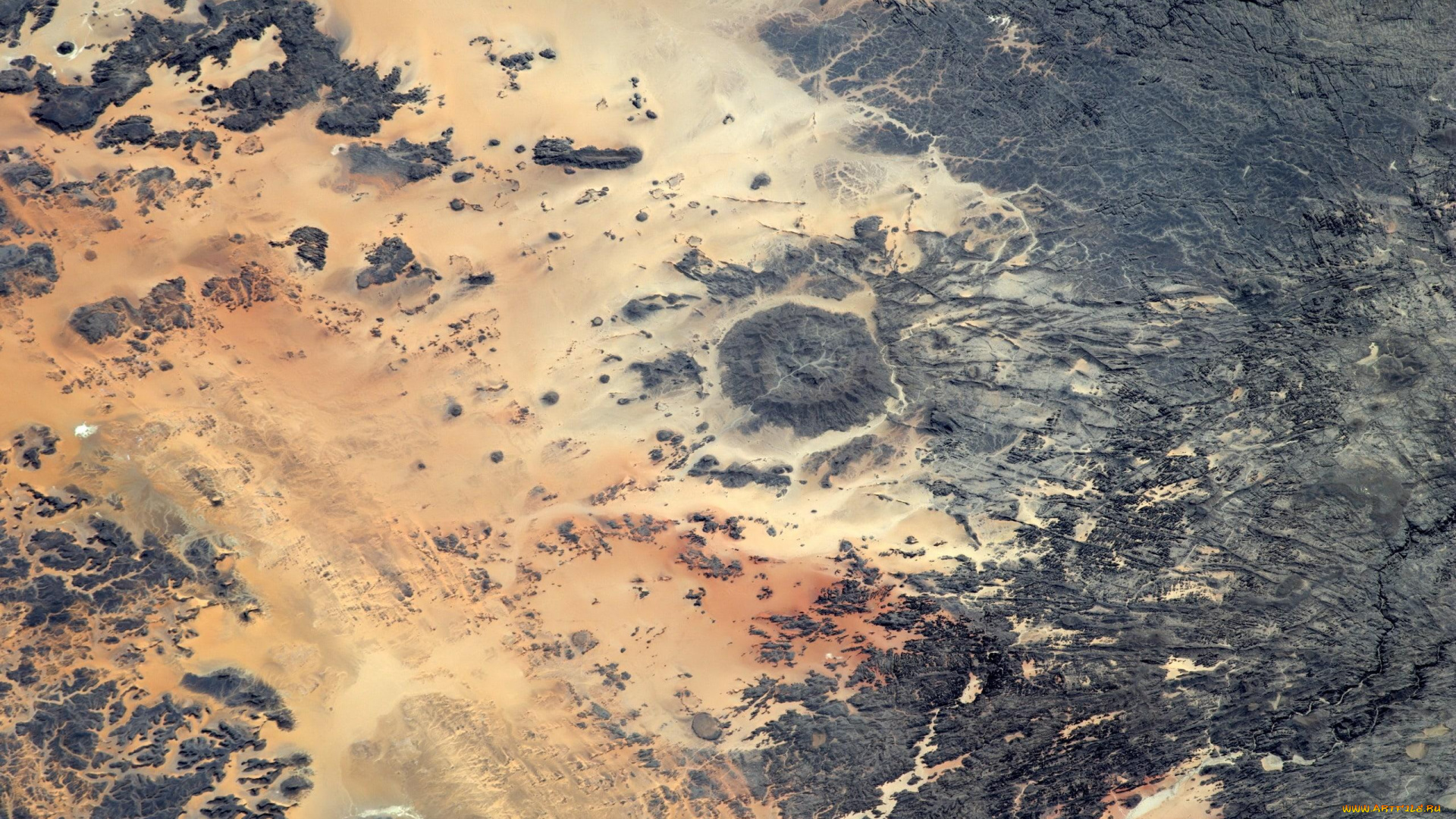 природа, пустыни, камни, песок, пустыня, Чад