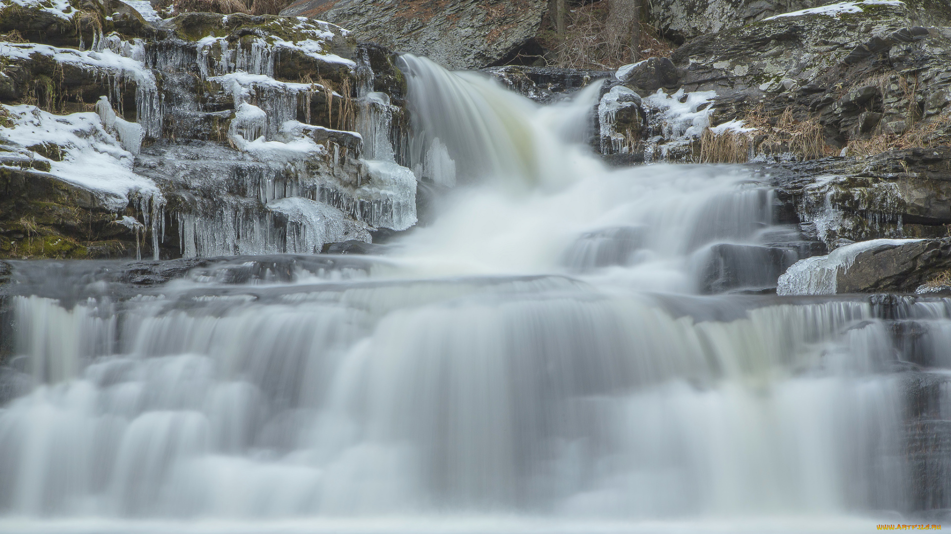 природа, водопады, простор