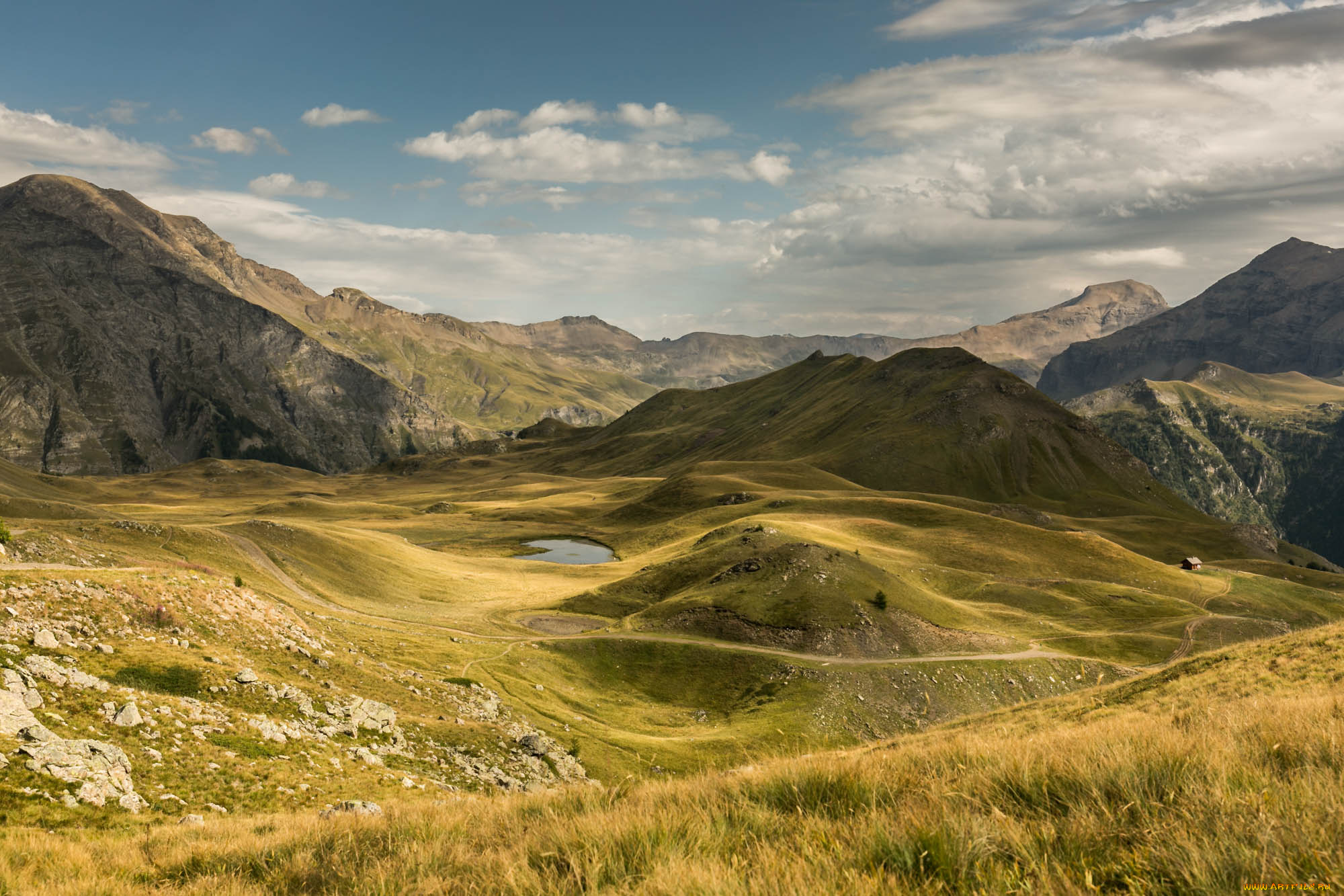 природа, горы, простор