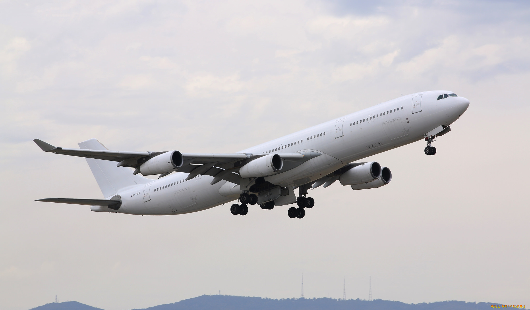 a340-300, авиация, пассажирские, самолёты, авиалайнер