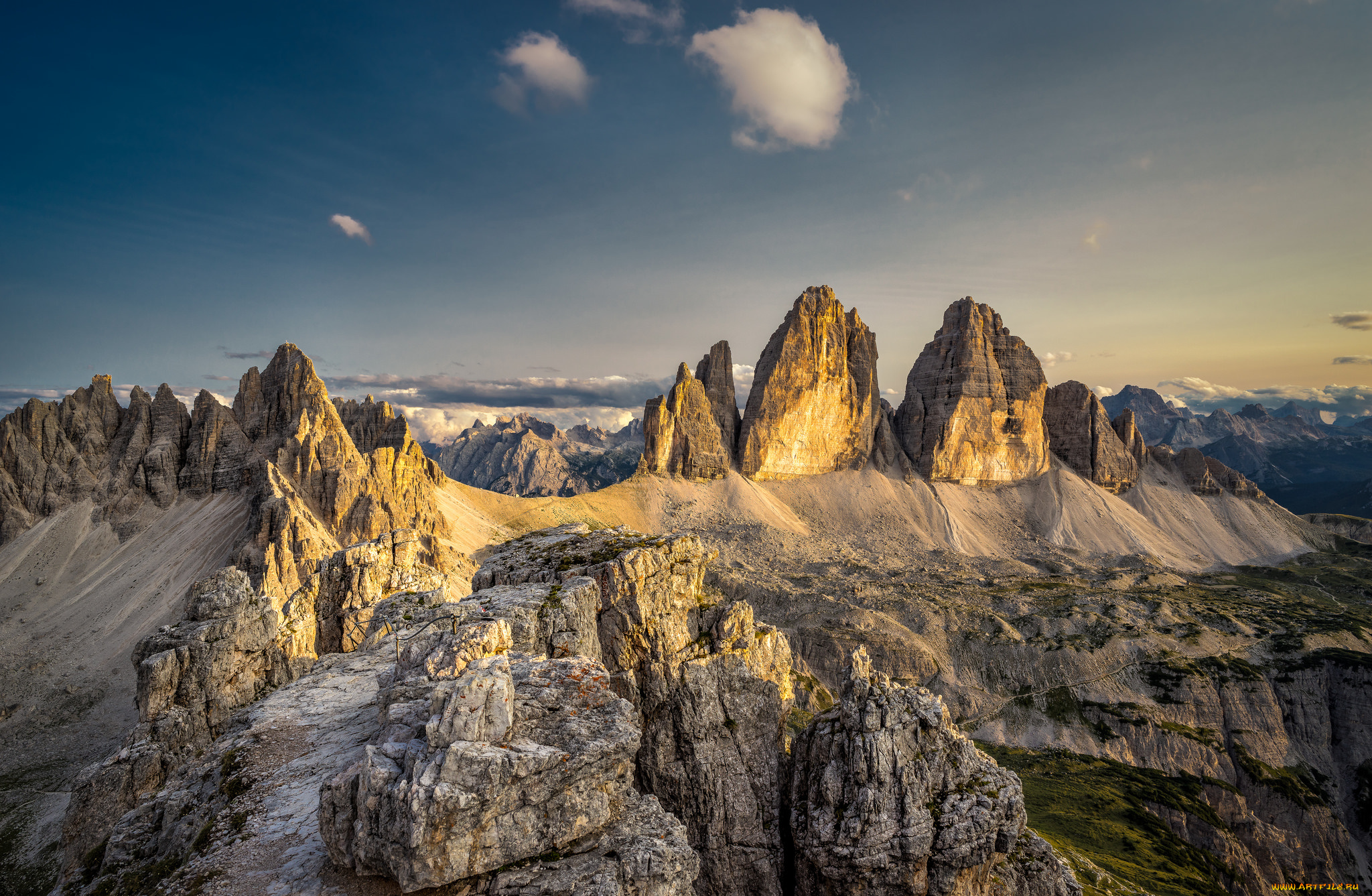 природа, горы, простор