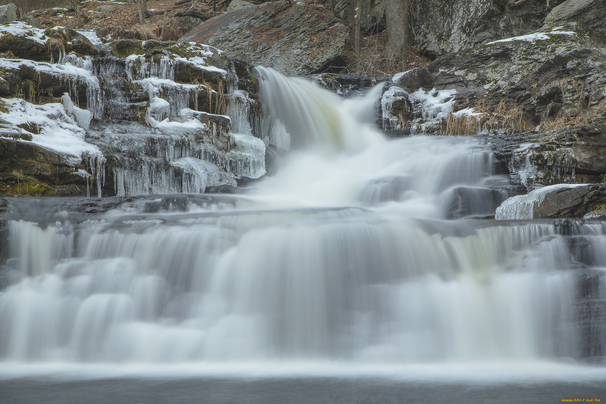 природа, водопады, простор