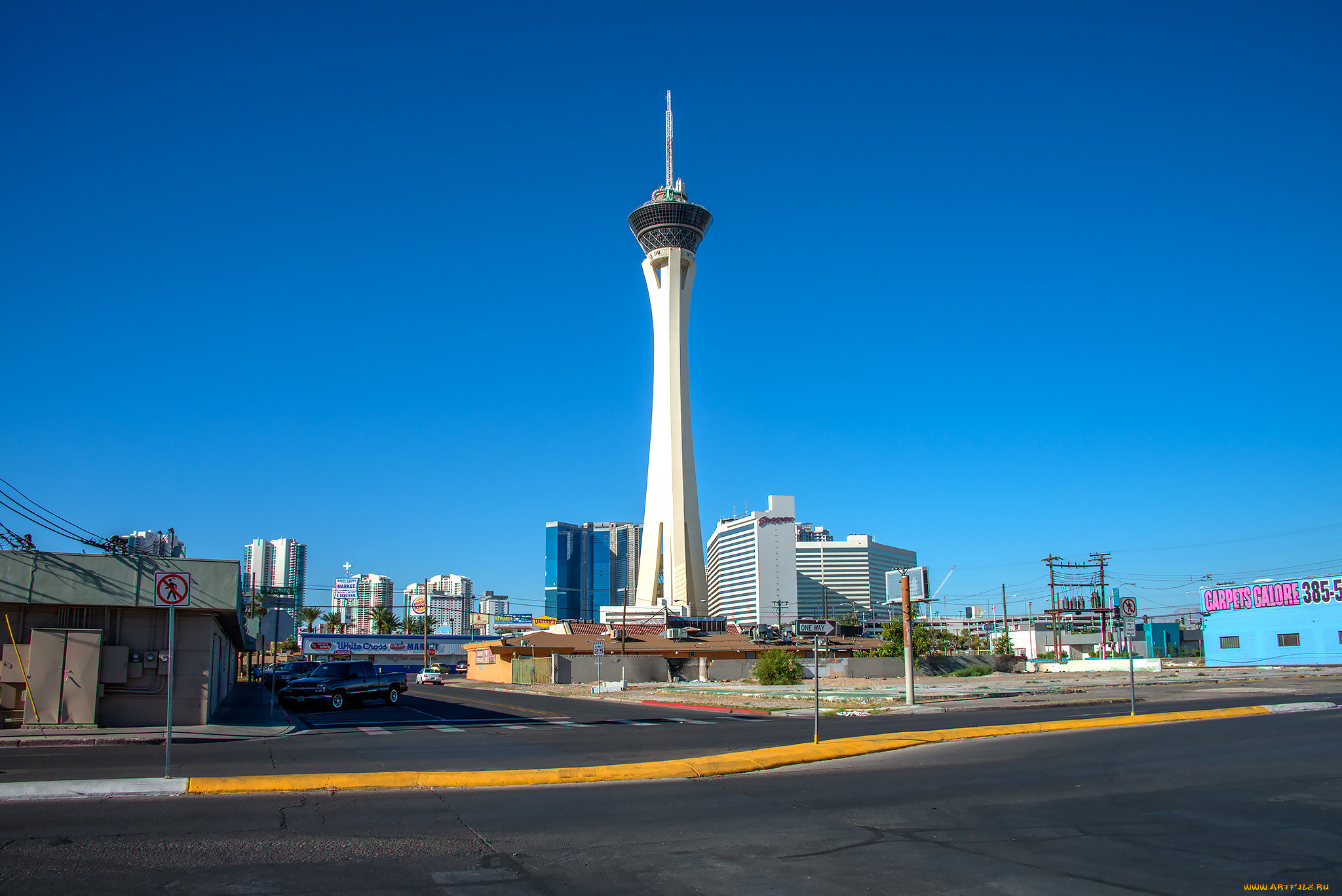 stratosphere, tower, , las, vegas, города, лас-вегас, , сша, казино