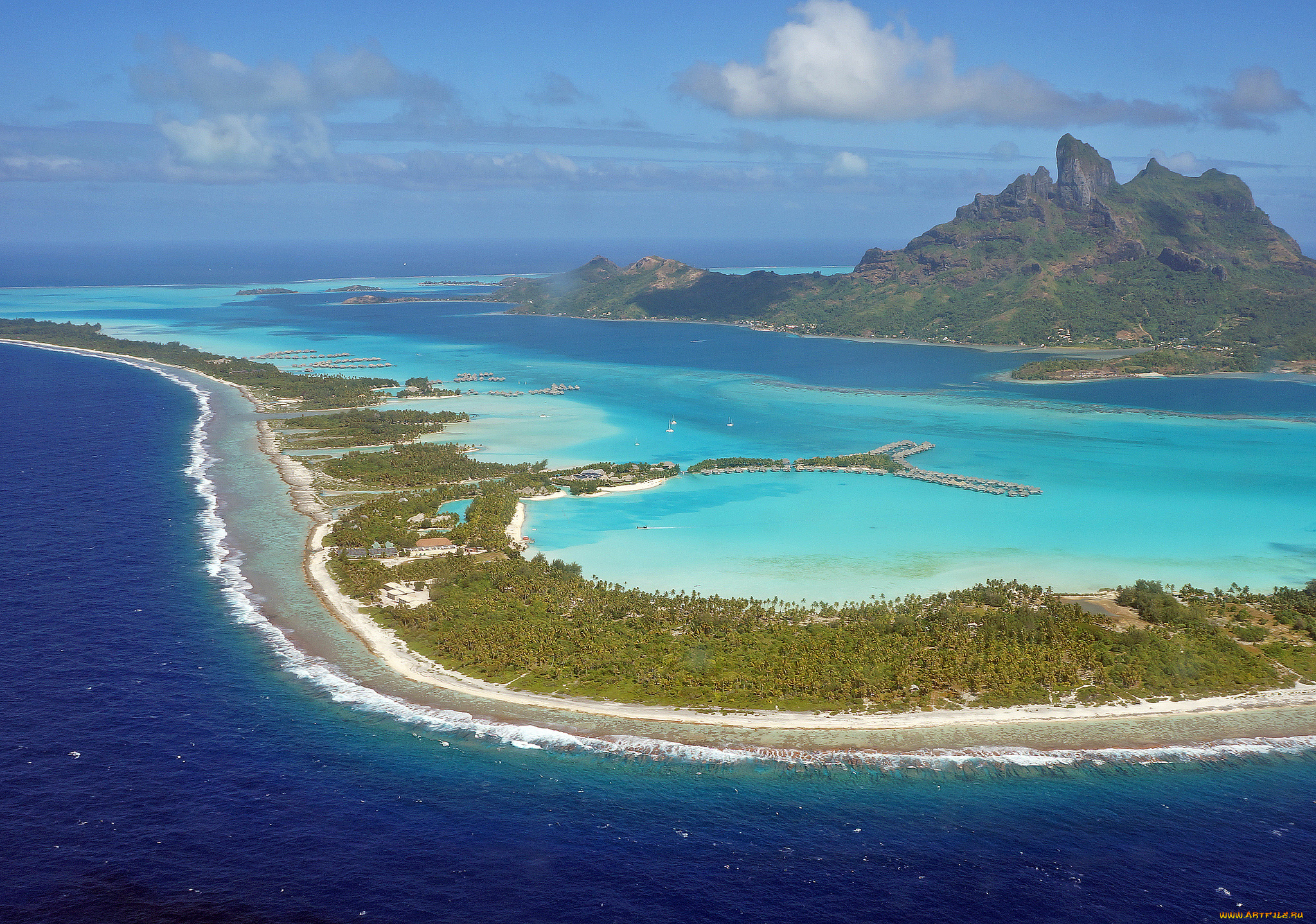 bora, bora, природа, тропики, простор