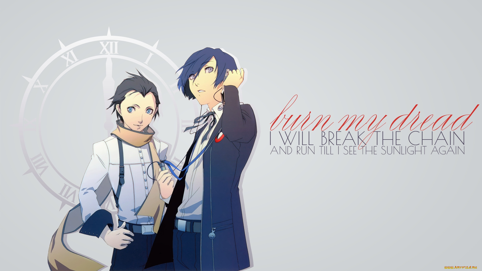 аниме, persona, 3