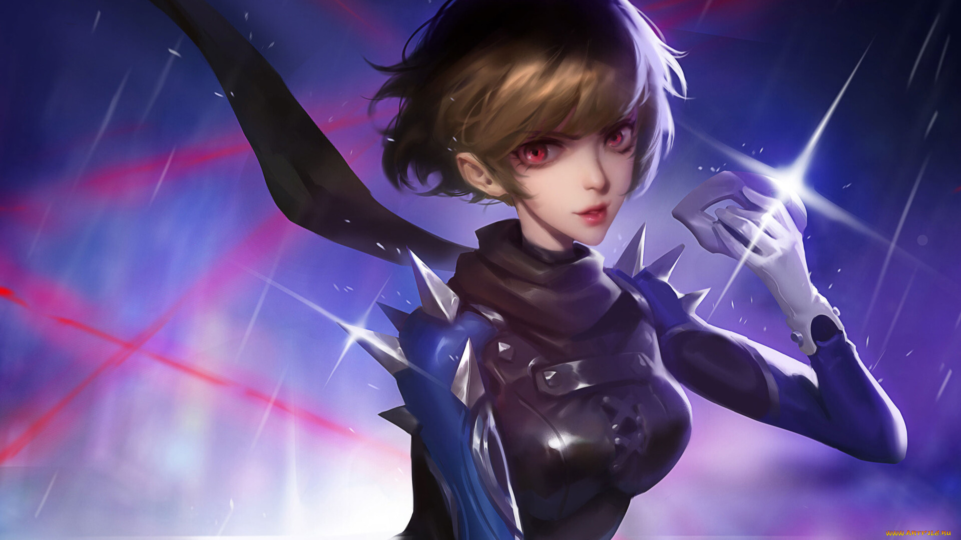 аниме, persona, 5, makoto, niijima