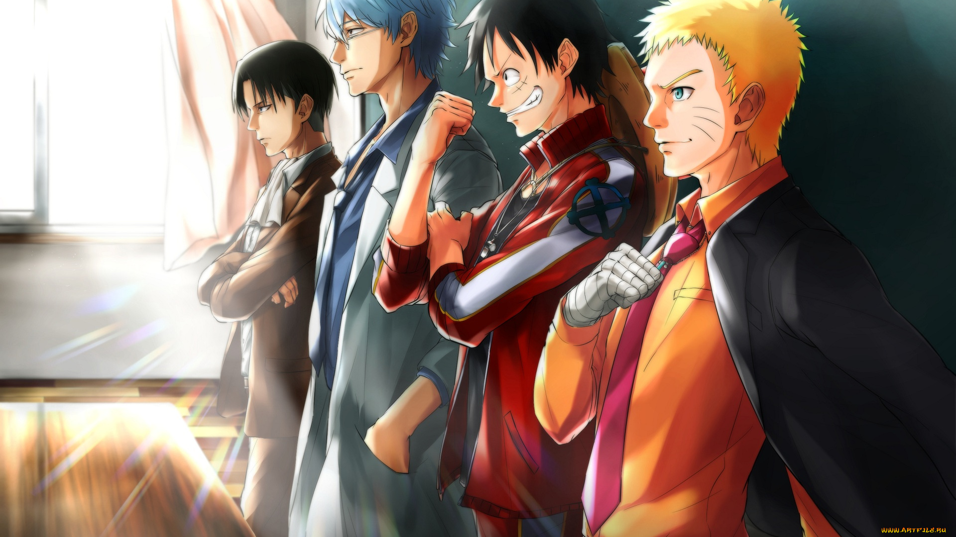 аниме, unknown, , другое, , атака, титанов, ван, пис, гинтама, наруто