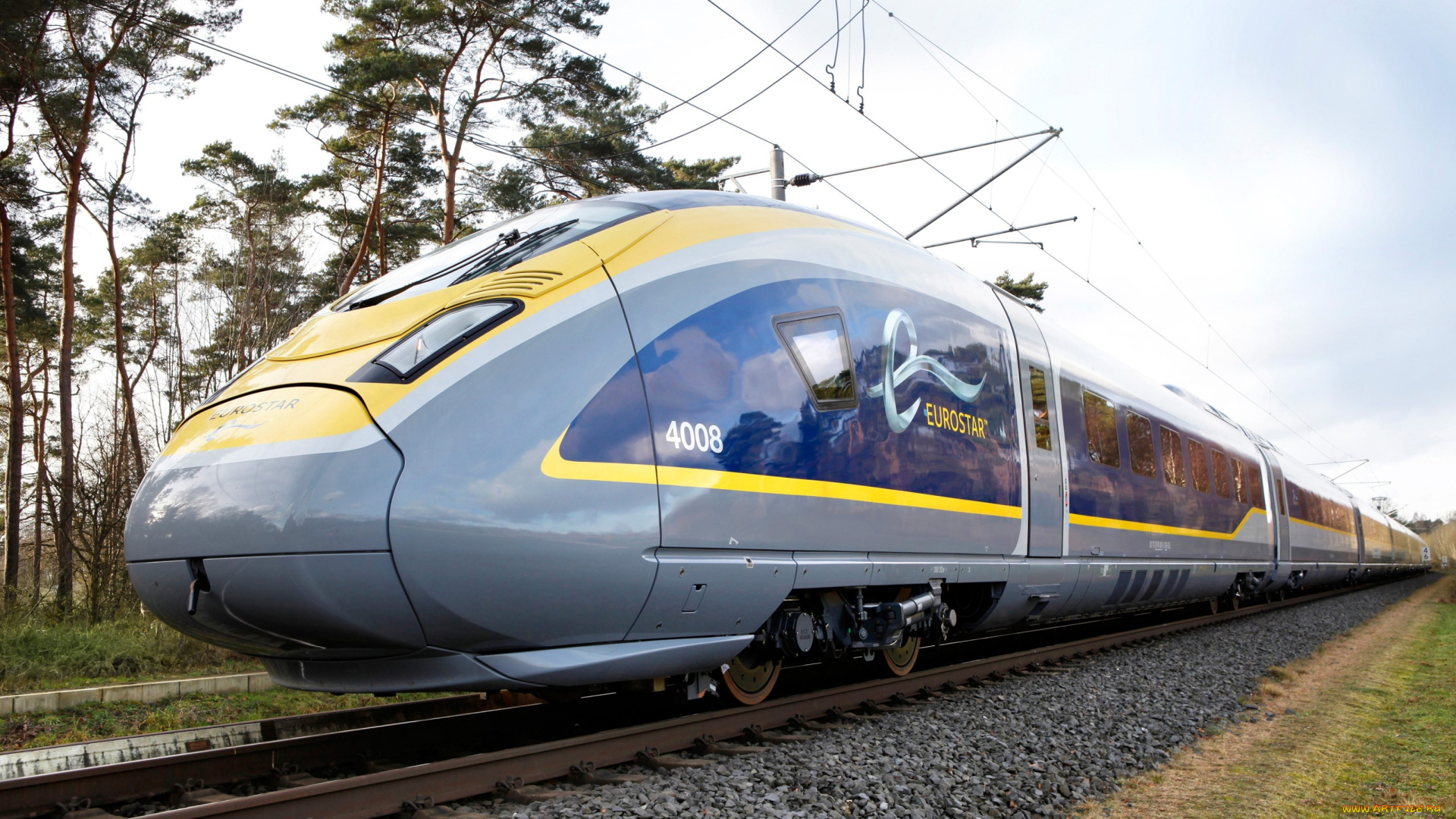 eurostar, техника, поезда, рельсы, поезд