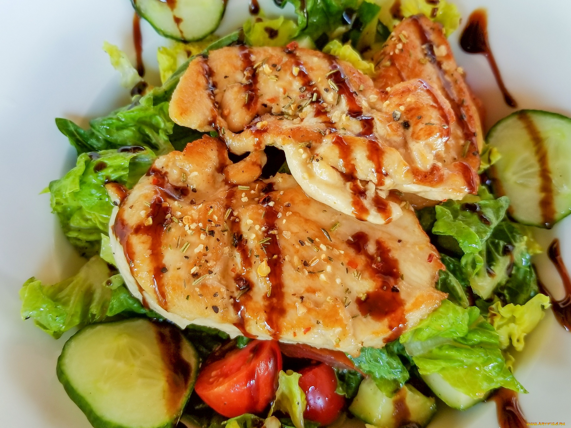 еда, мясные, блюда, куриное, филе, овощи