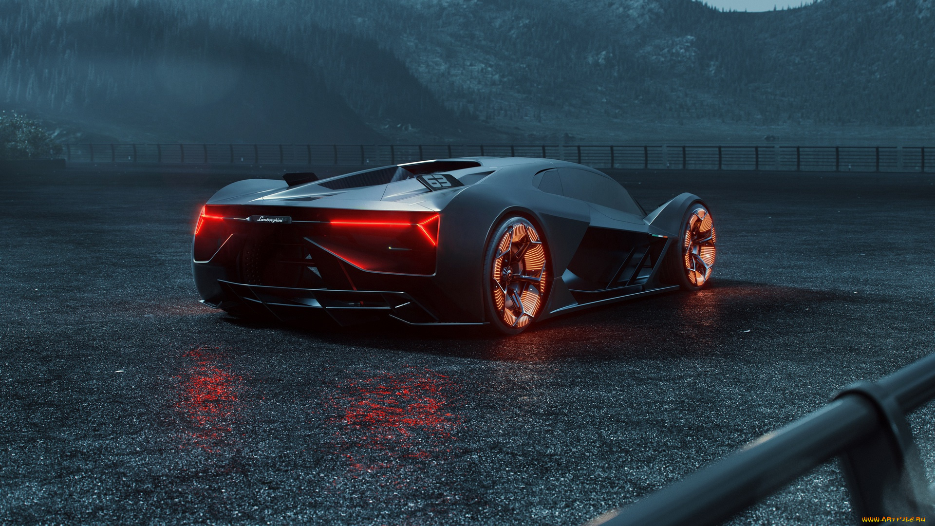 автомобили, lamborghini, terzo, millennio