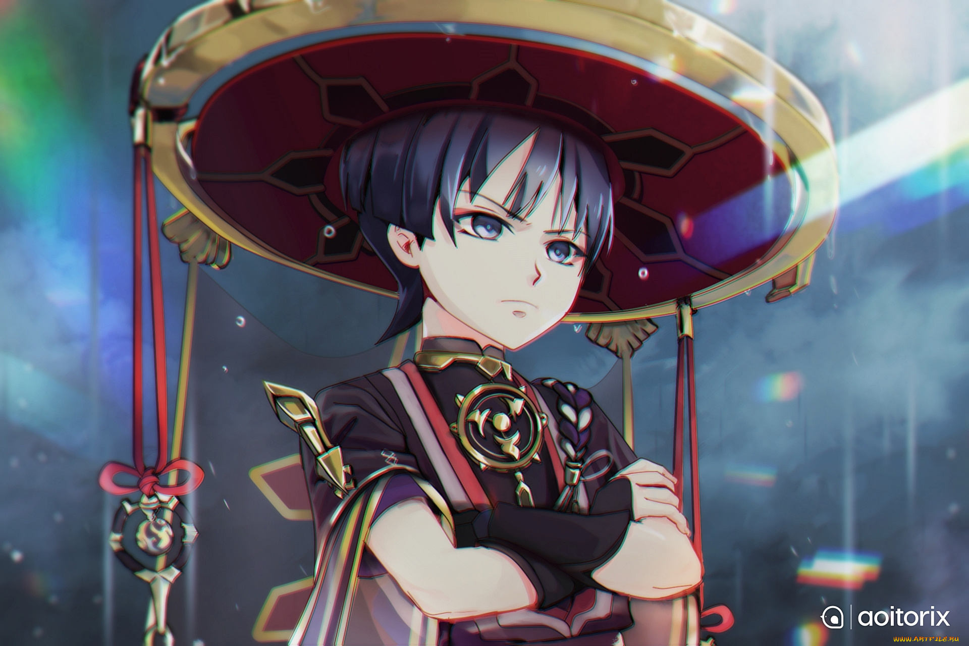 аниме, genshin, impact, genshin, impact