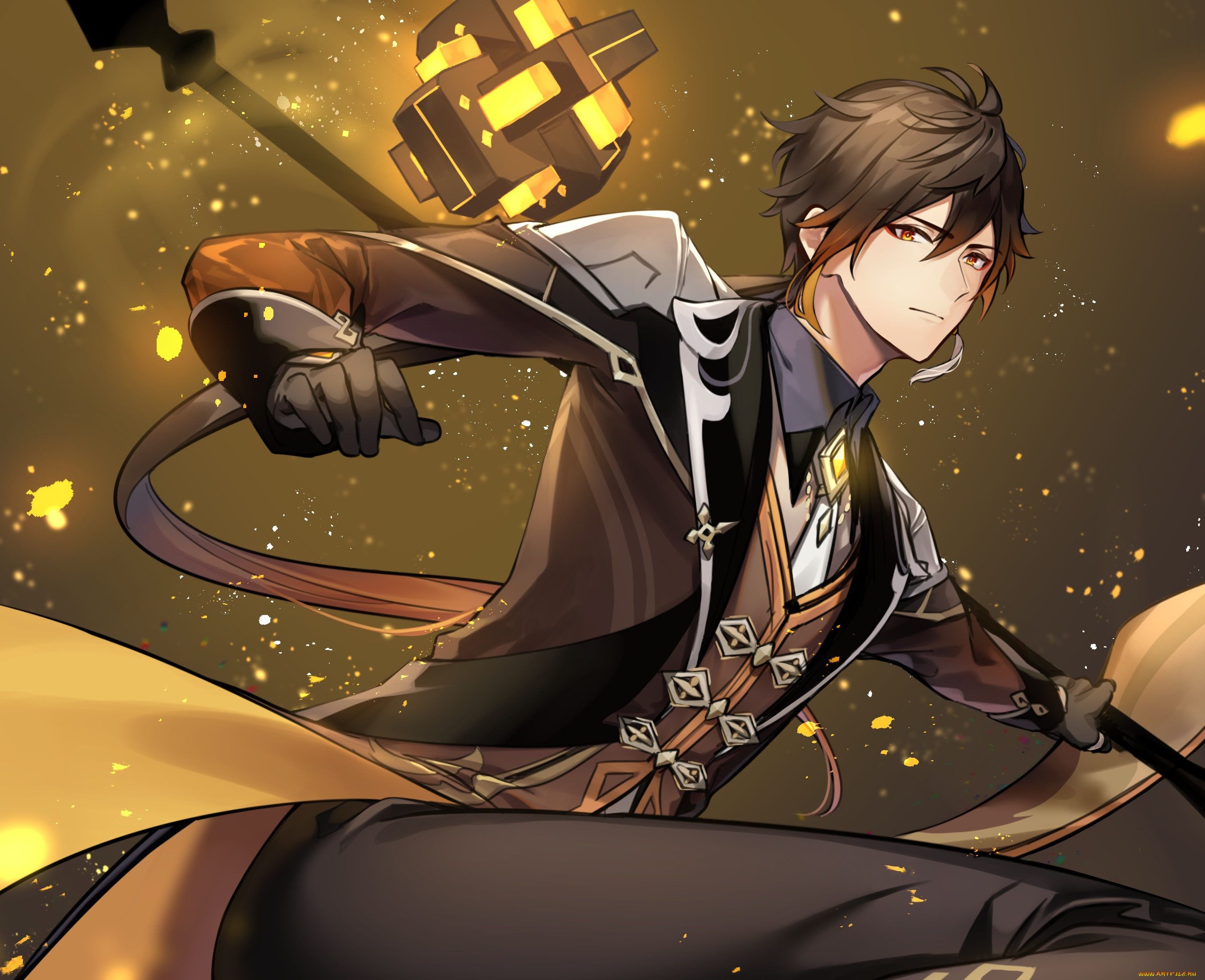 аниме, genshin, impact, genshin, impact