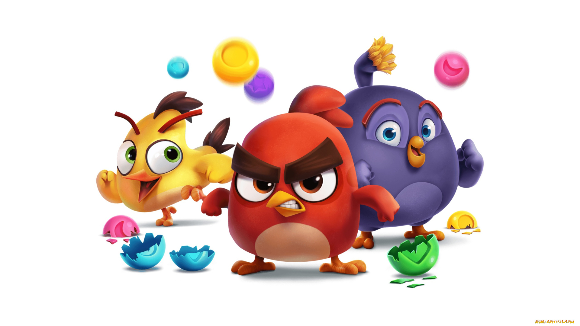 angry, birds, dream, blast, видео, игры, ---другое, птицы, фон, обои, игра, белый, картинка, angry, birds, на, рабочий, стол, rovio, dream, blast