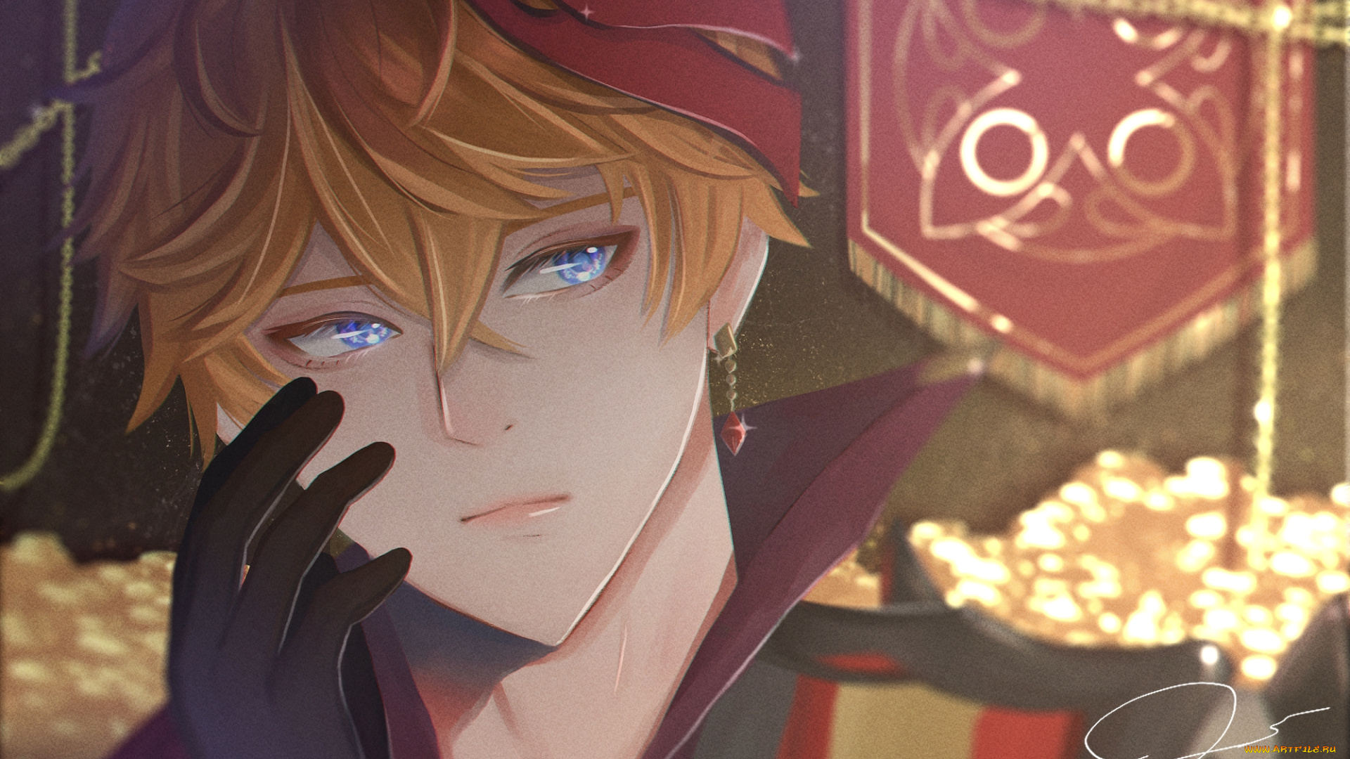 аниме, genshin, impact, genshin, impact