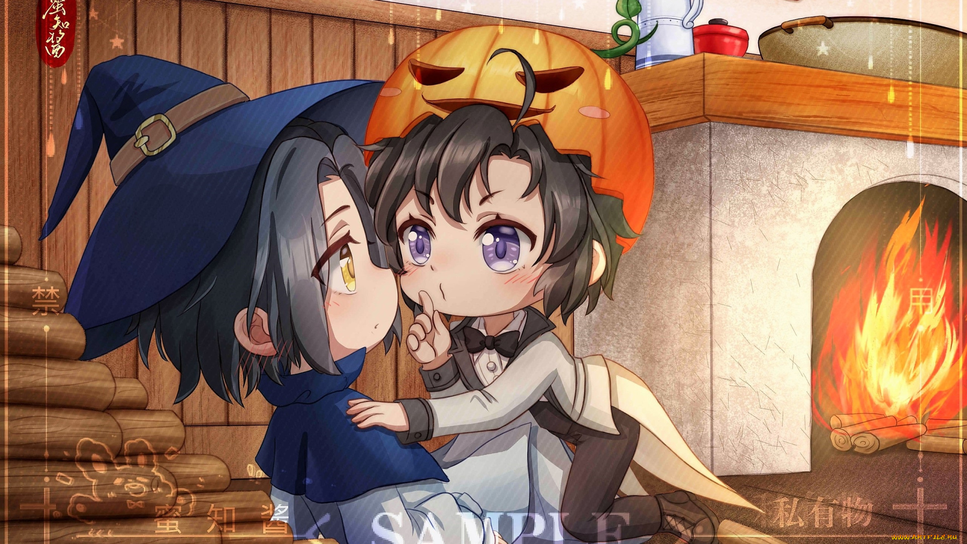 аниме, mo, dao, zu, shi, вэй, усянь, лань, ванцзи, костюмы, хэллоуин, очаг