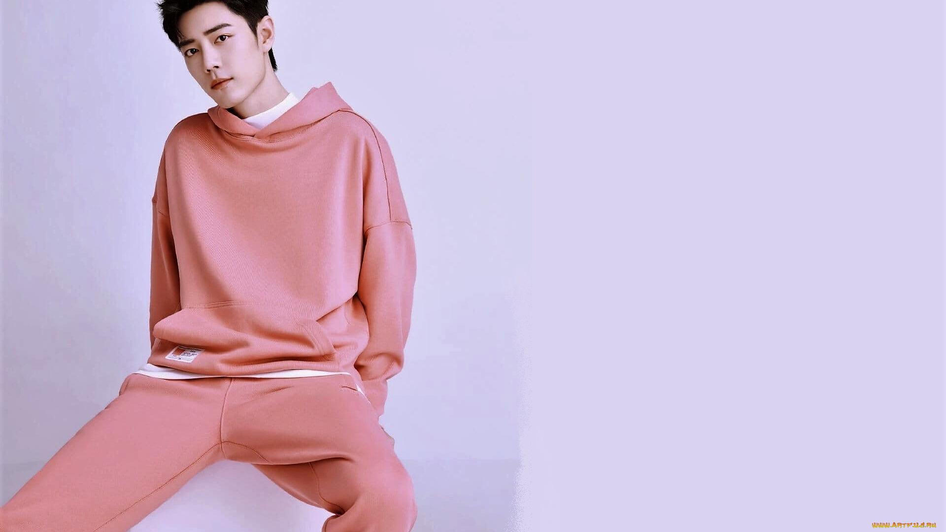 мужчины, xiao, zhan, актер, спортивный, костюм