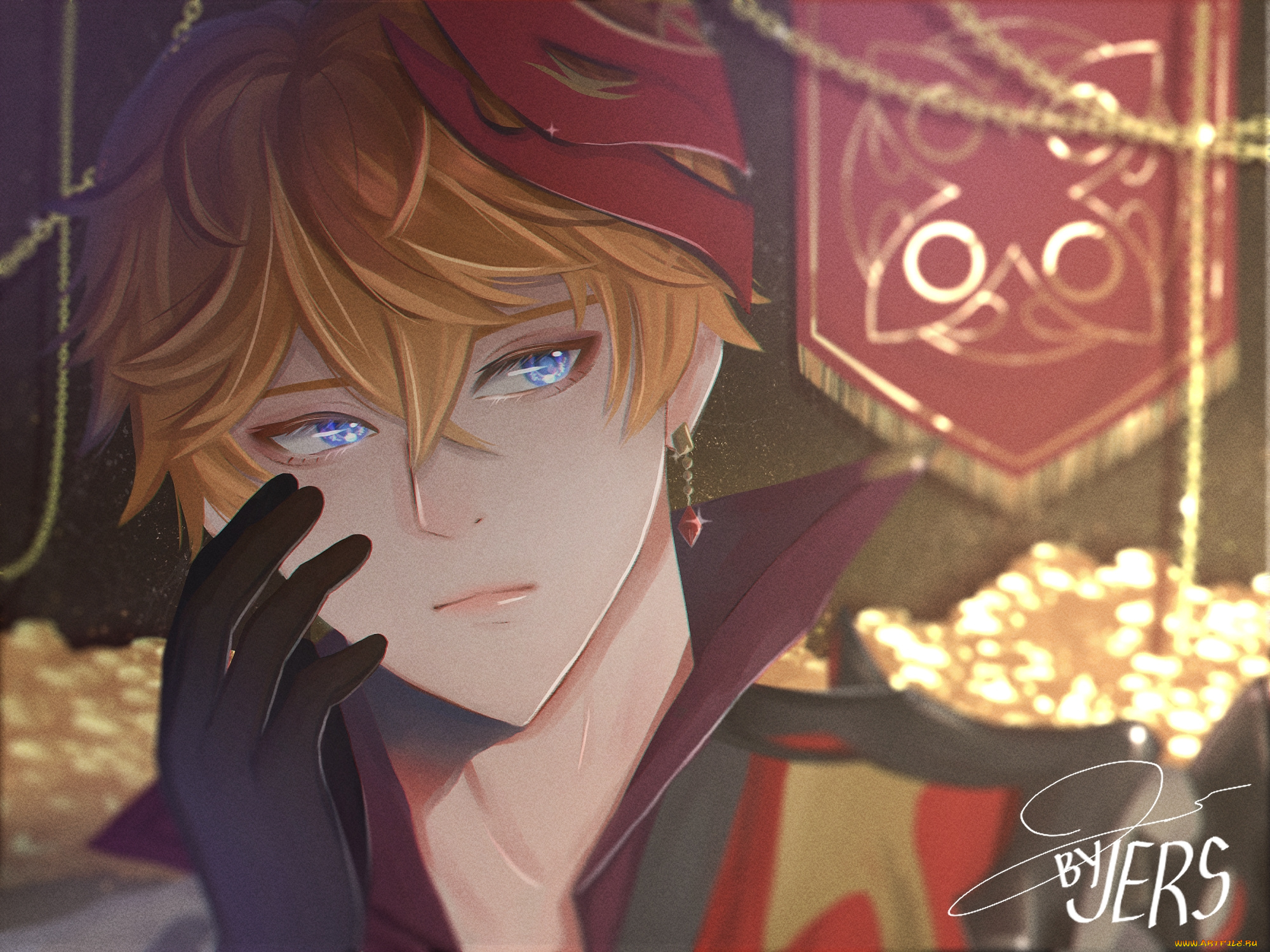 аниме, genshin, impact, genshin, impact