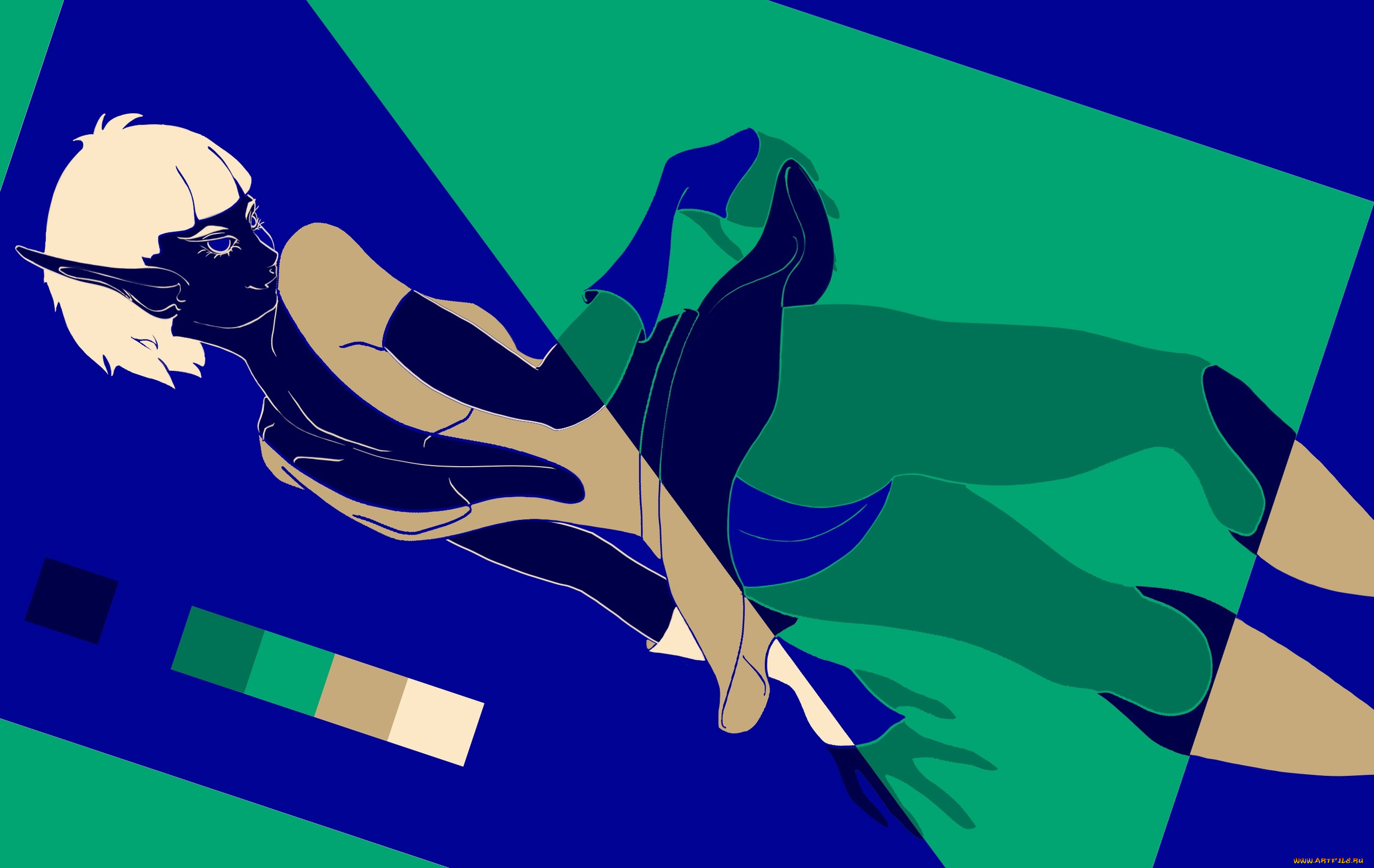 фэнтези, эльфы, девушка, эльфийка