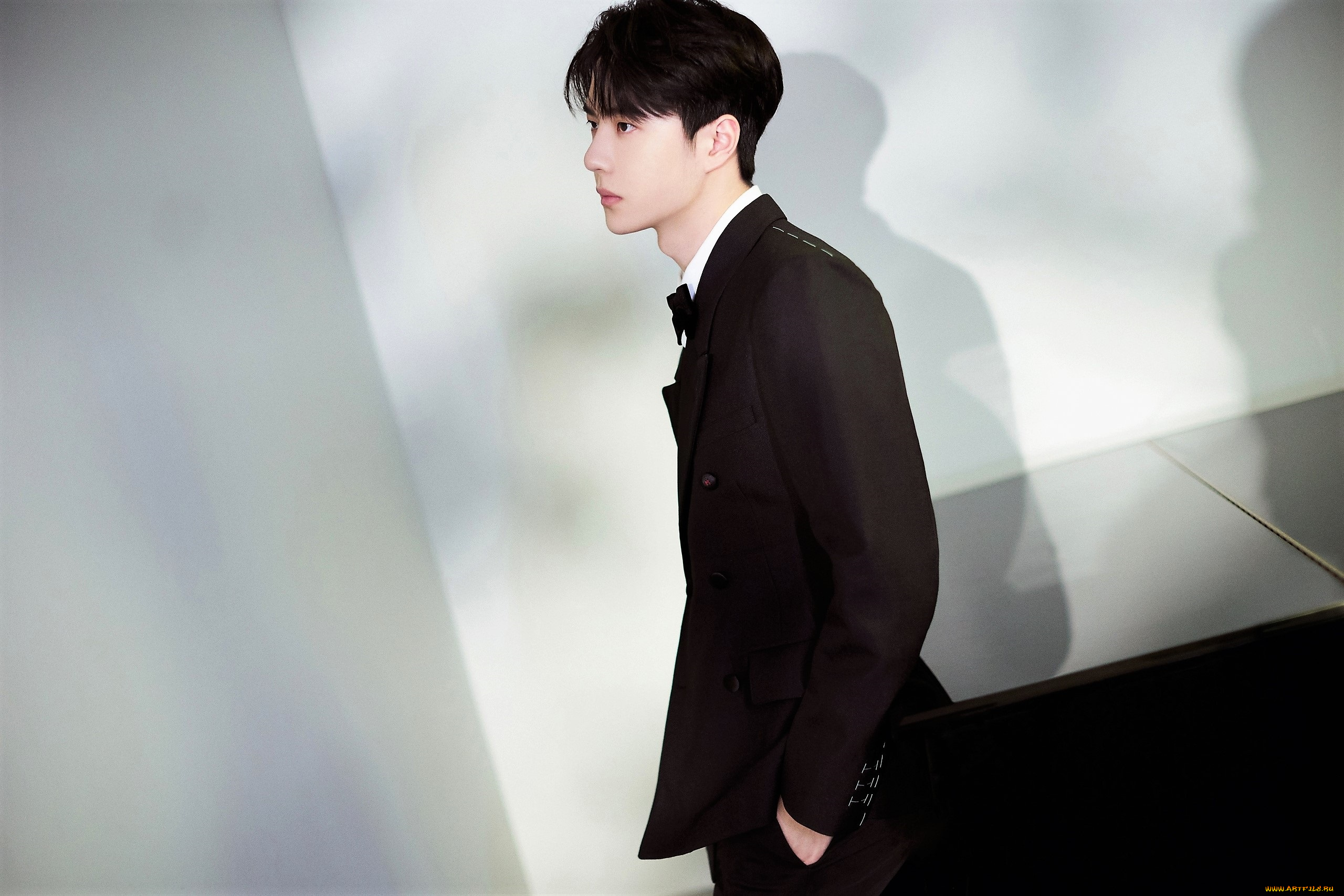 мужчины, wang, yi, bo, актер, певец, костюм