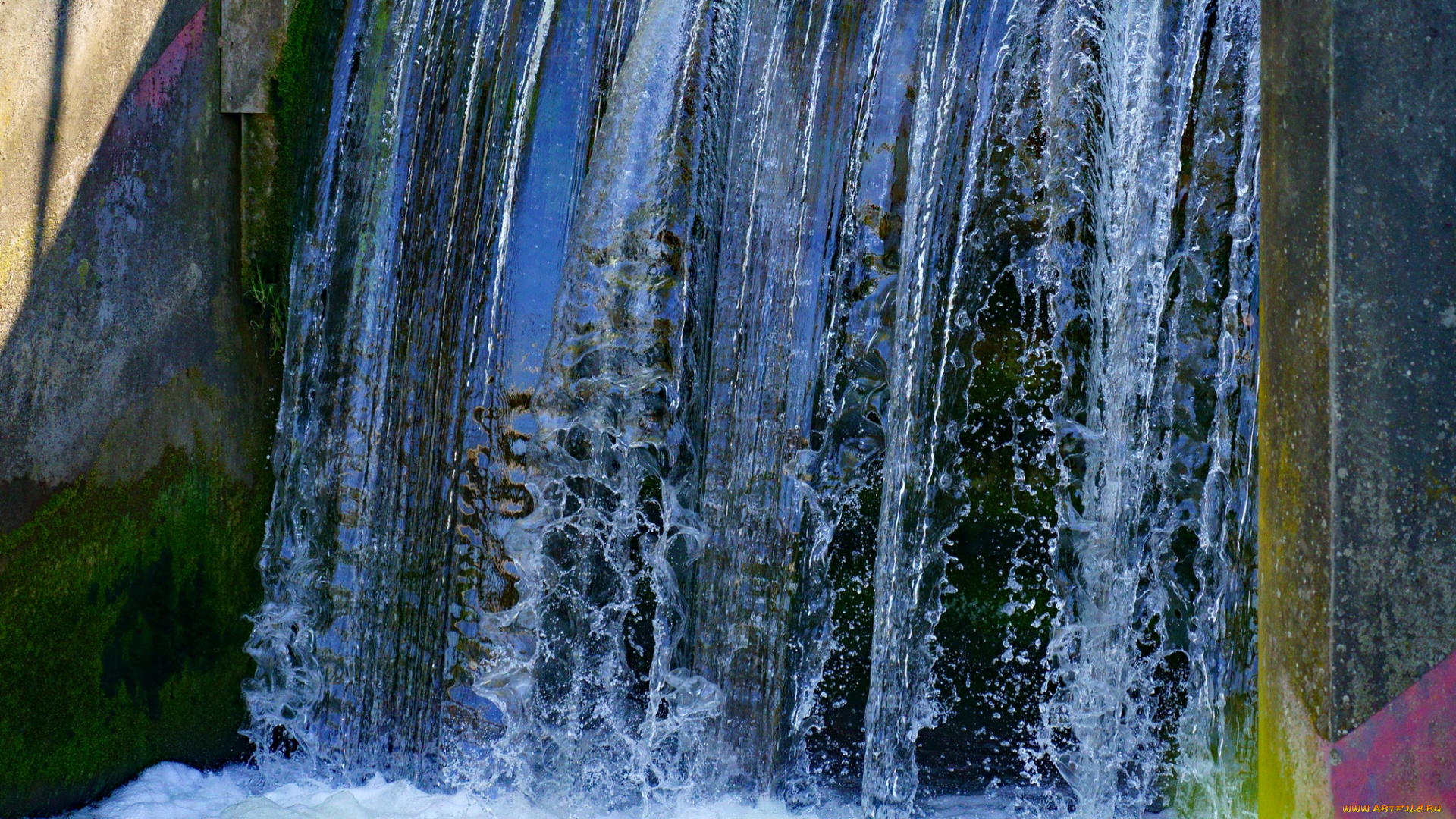 природа, водопады, водопад