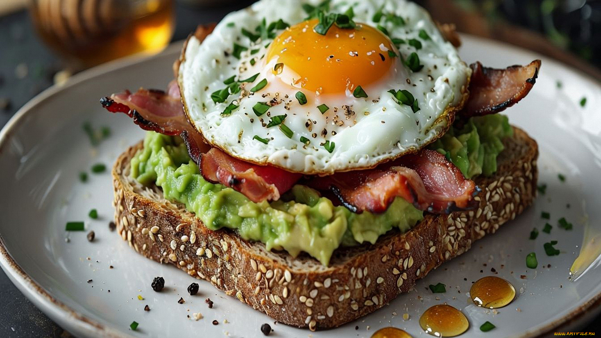 еда, бутерброды, , гамбургеры, , канапе, хлеб, бекон, бутерброд, яйцо