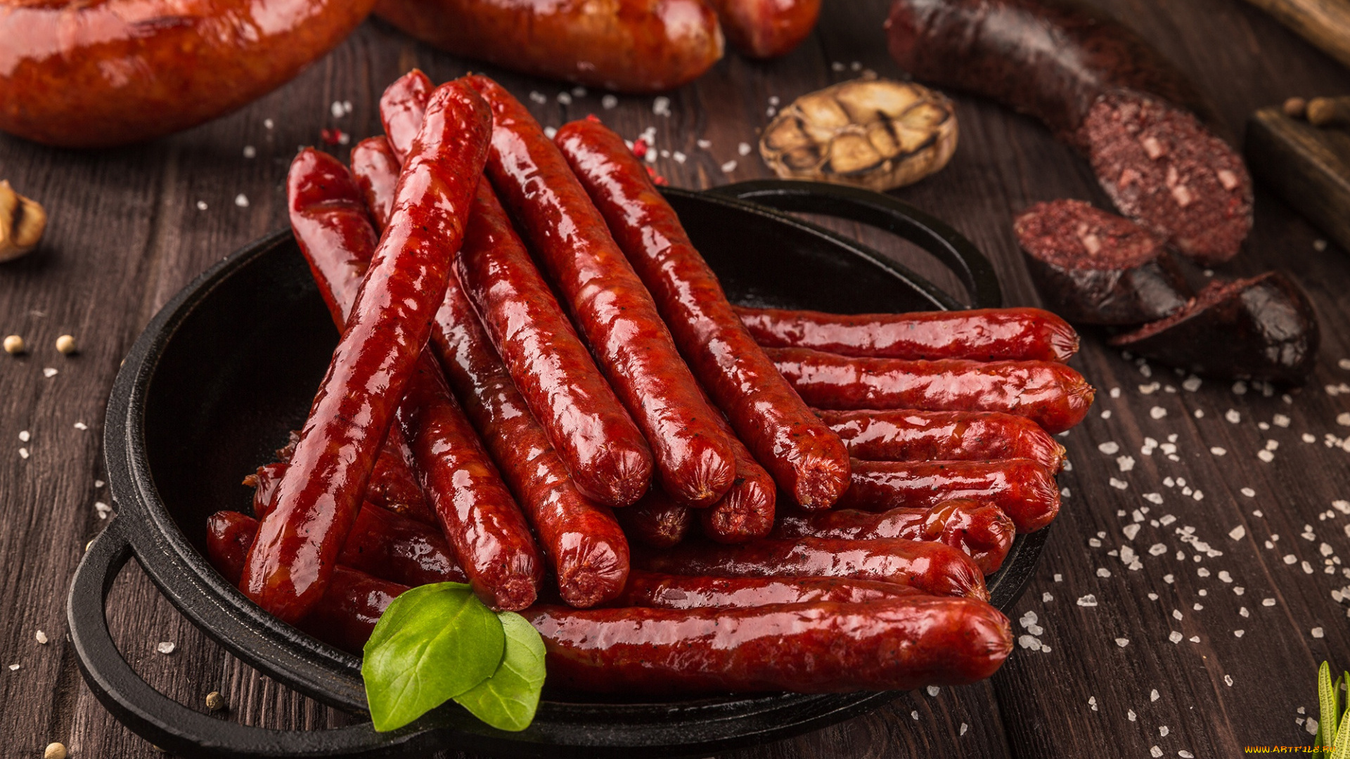 еда, колбасные, изделия, тонкие, копченые, колбаски