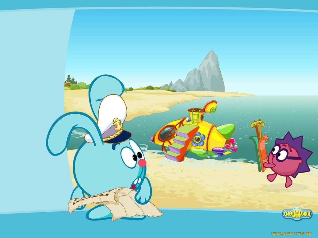 мультфильмы, смешарики