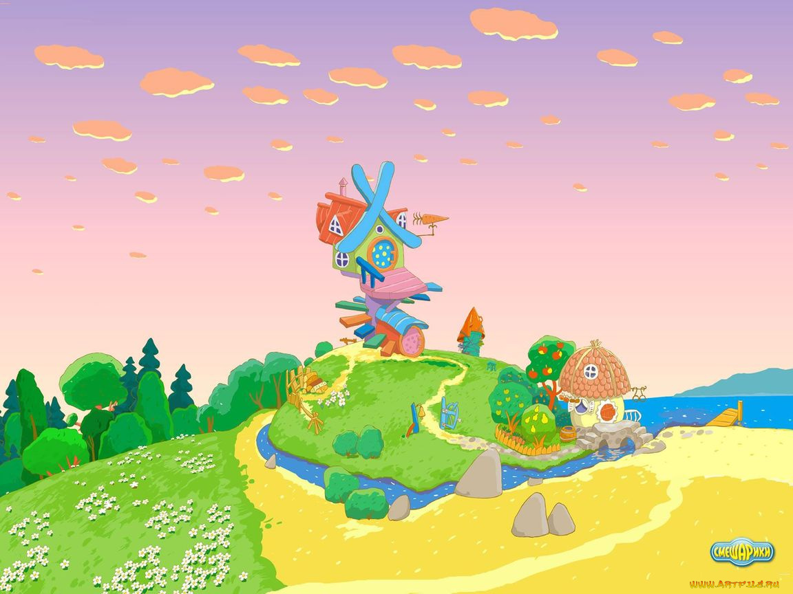 мультфильмы, смешарики