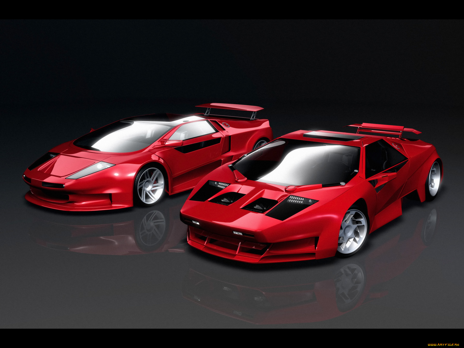 v8, twin, turbo, concept, design, by, stefan, schulze, автомобили, 3д