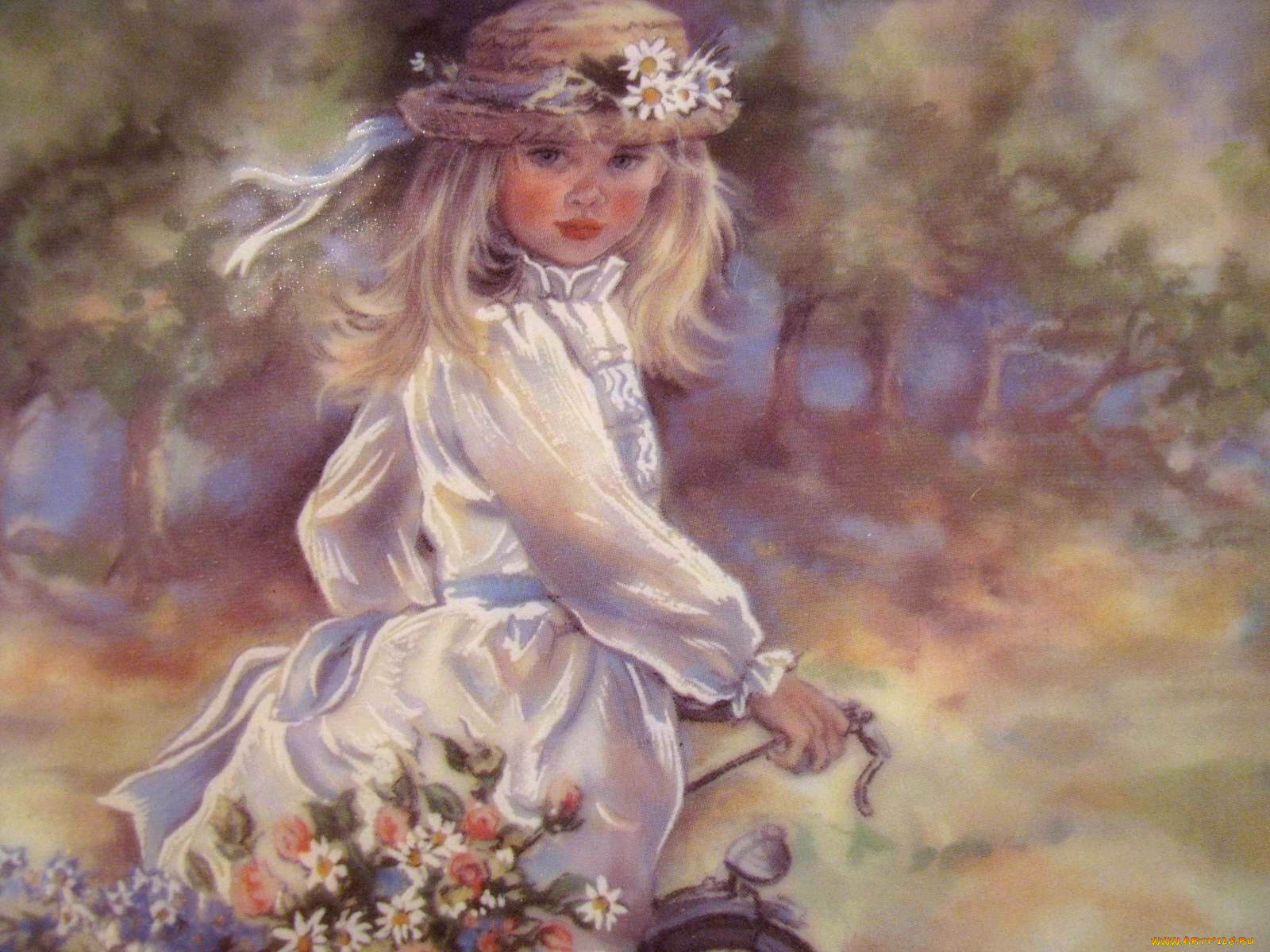 рисованные, дети