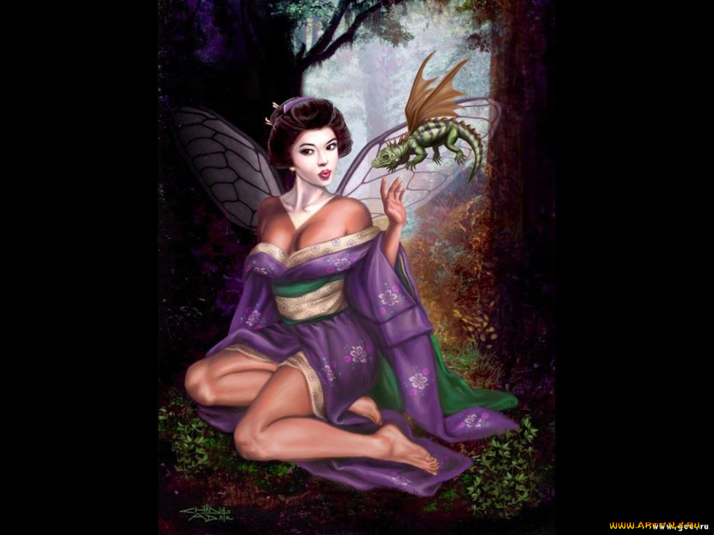 фэнтези, девушки