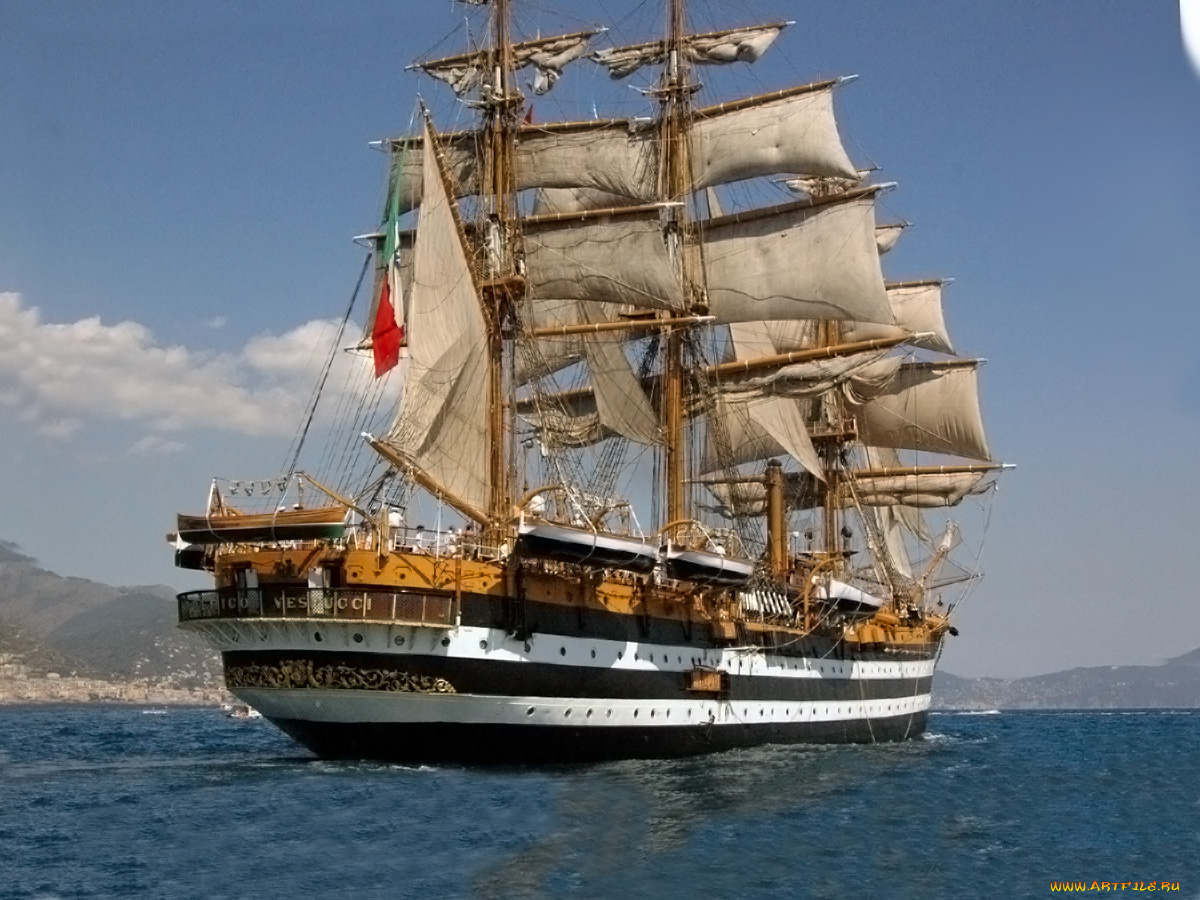 корабли, парусники