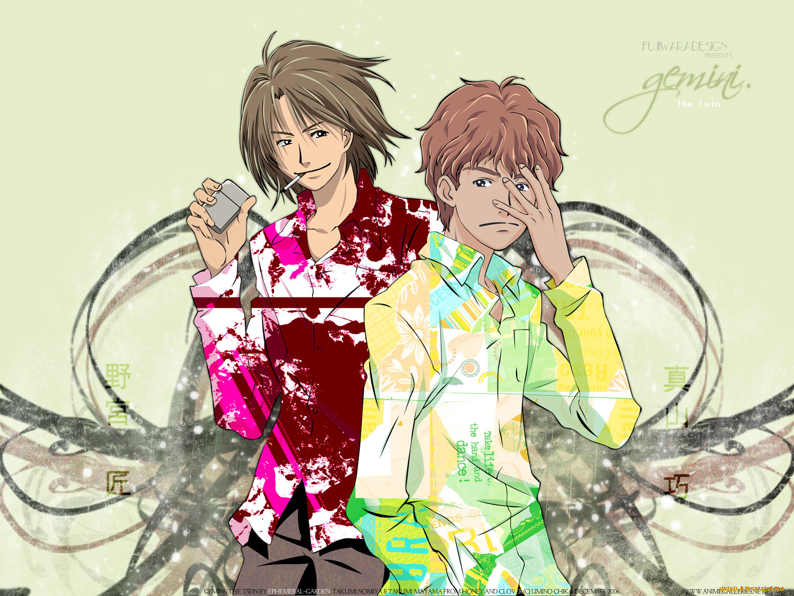 аниме, honey, and, clover