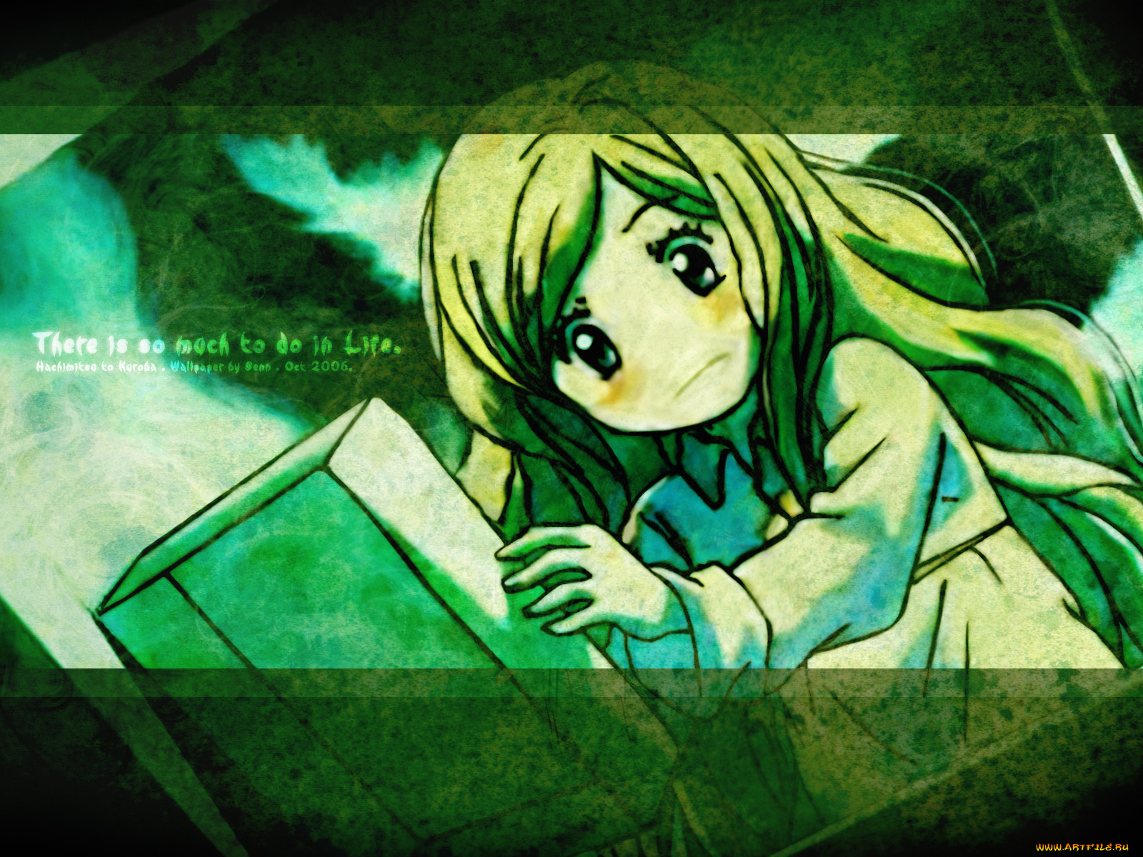 аниме, honey, and, clover