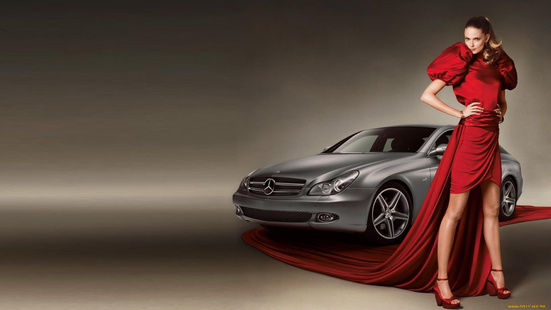 автомобили, авто, девушками