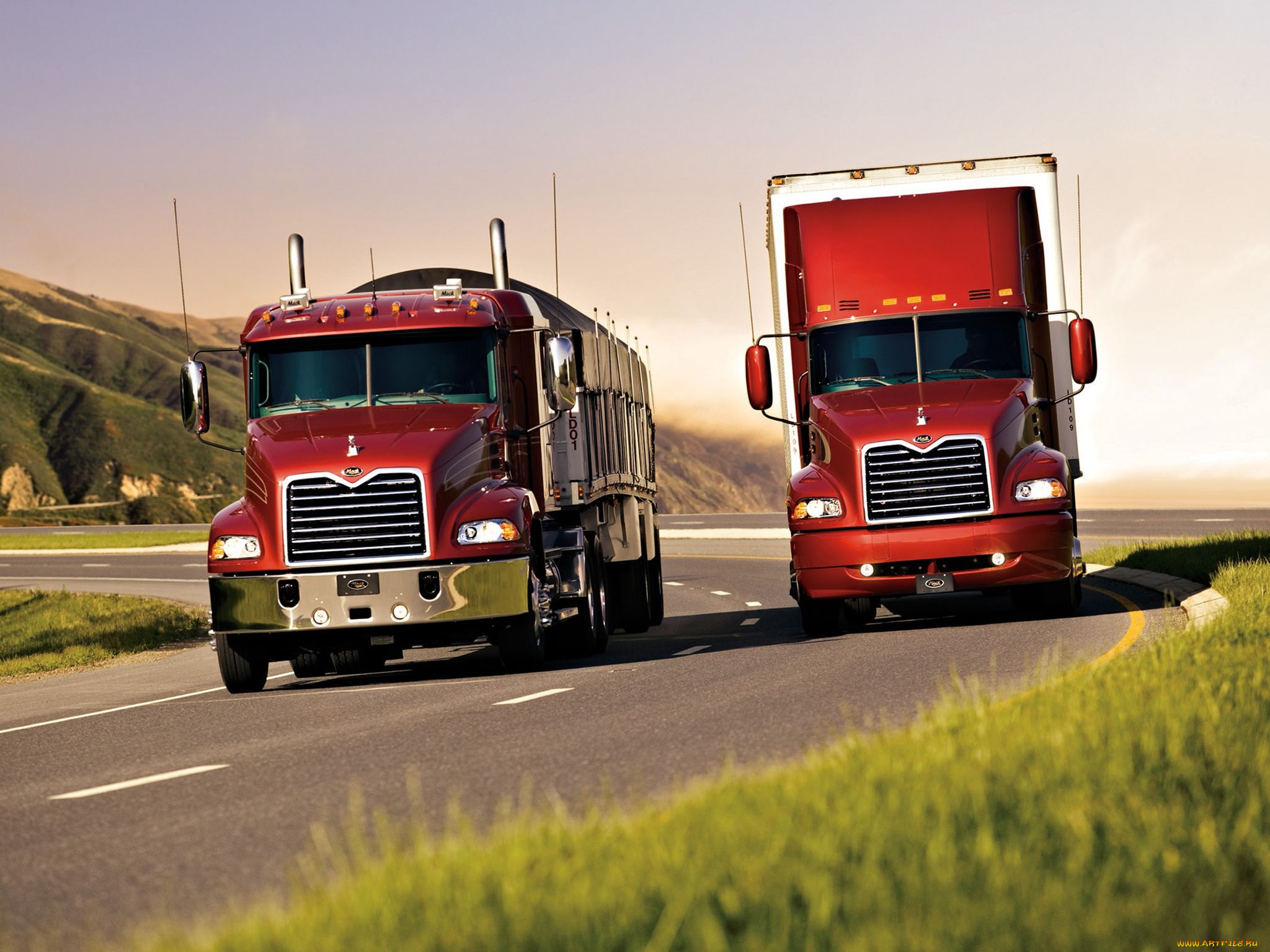 автомобили, mack