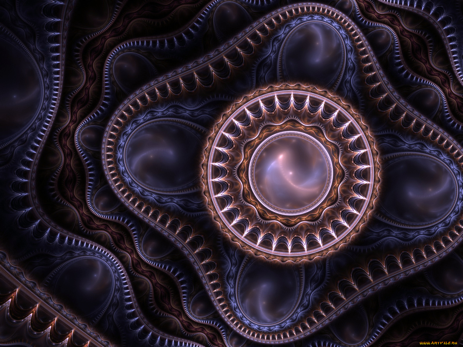 3д, графика, fractal, фракталы, узор, стиль