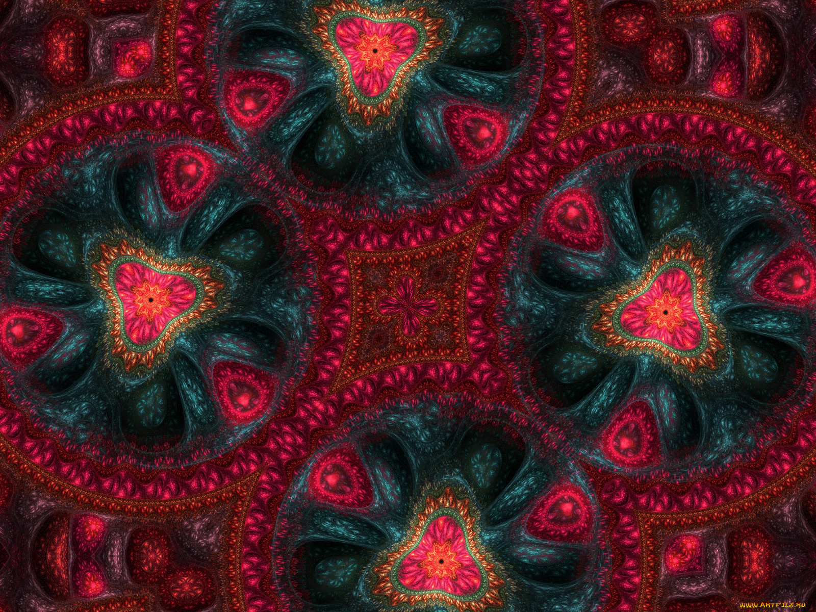 3д, графика, fractal, фракталы, узор, стиль