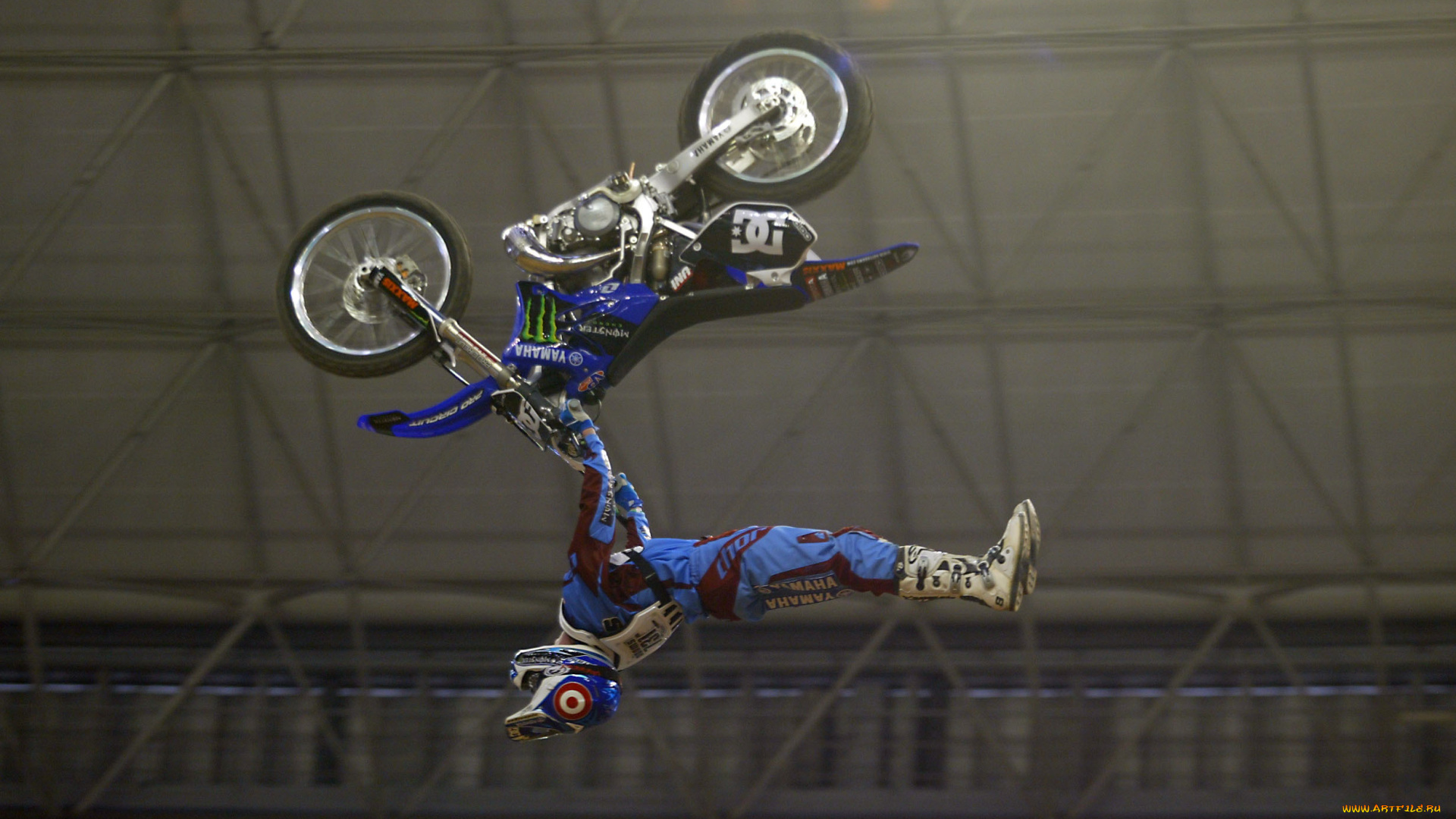 спорт, мотокросс, мото, фристайл, полёт, кросс