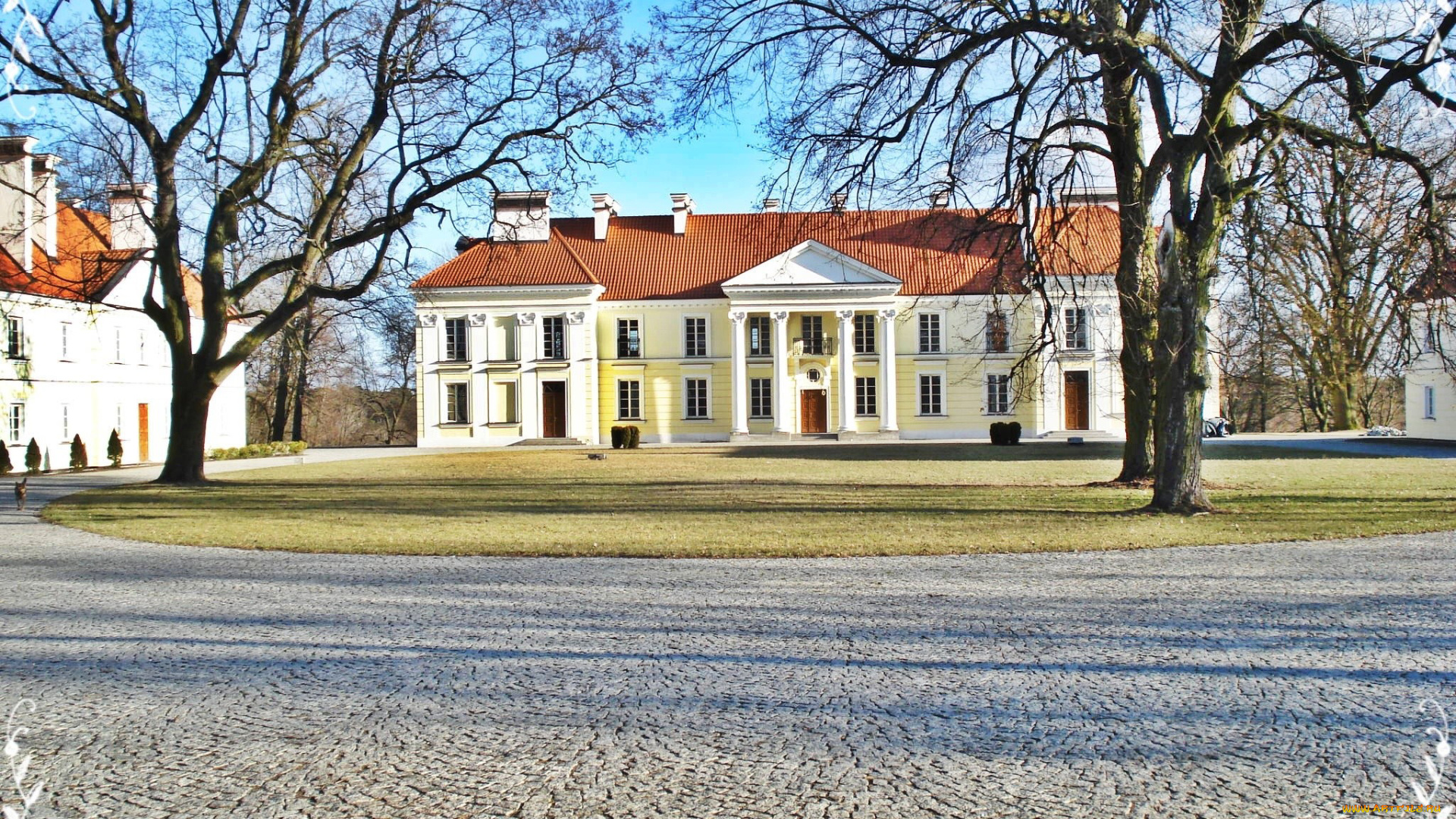 города, дворцы, замки, крепости, брустчатка, замок