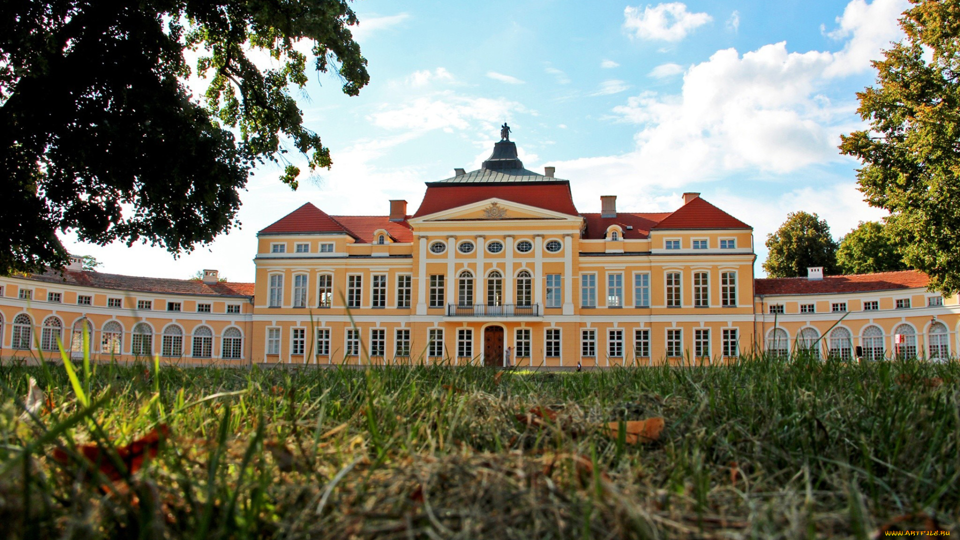 rogalin, castle, польша, города, дворцы, замки, крепости