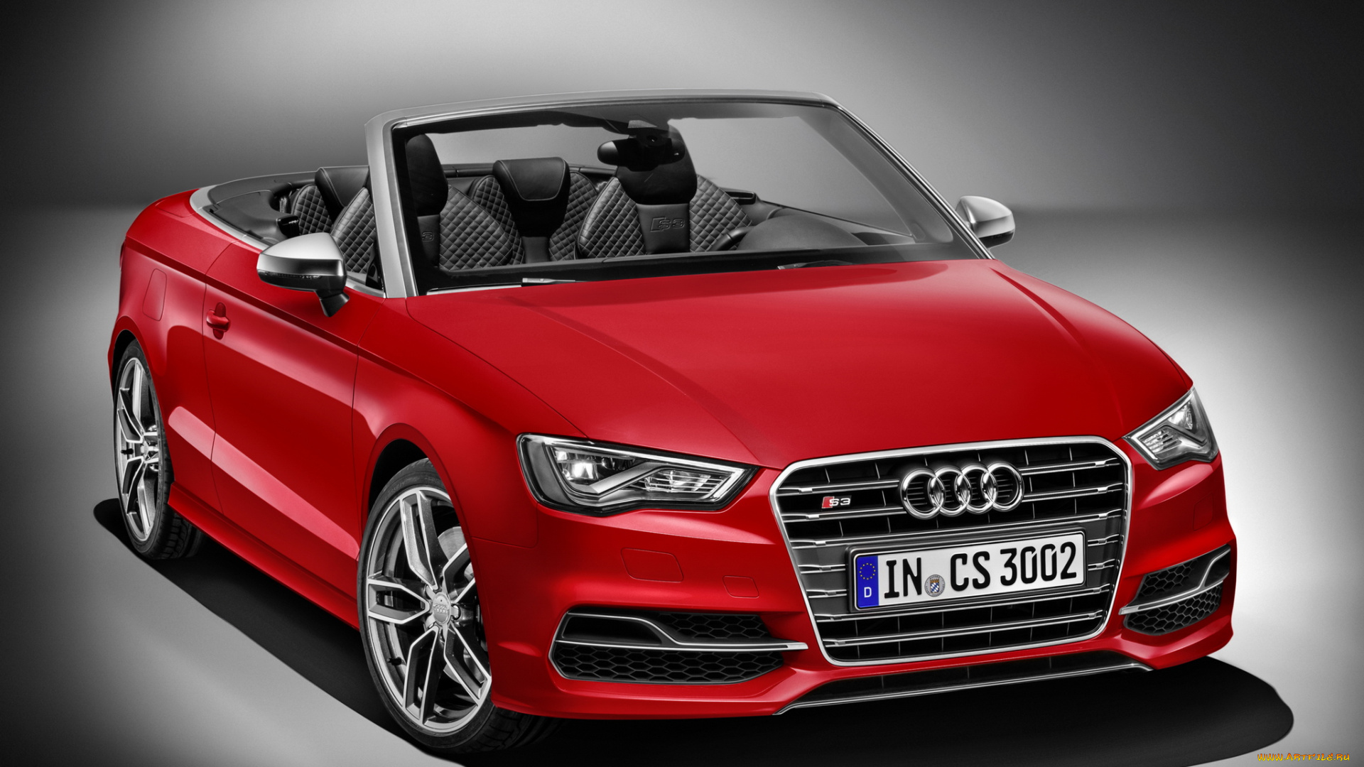 автомобили, audi, красный, 2014г, 8v, cabrio, s3
