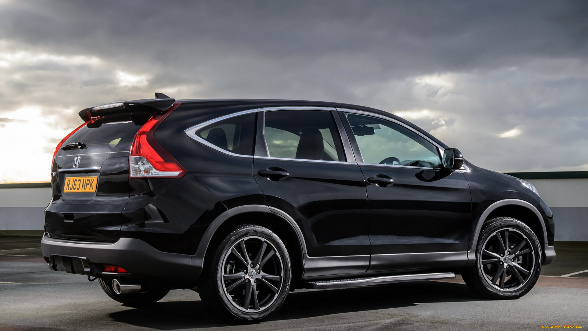 автомобили, honda, cr-v, rm, black, темный, 2014